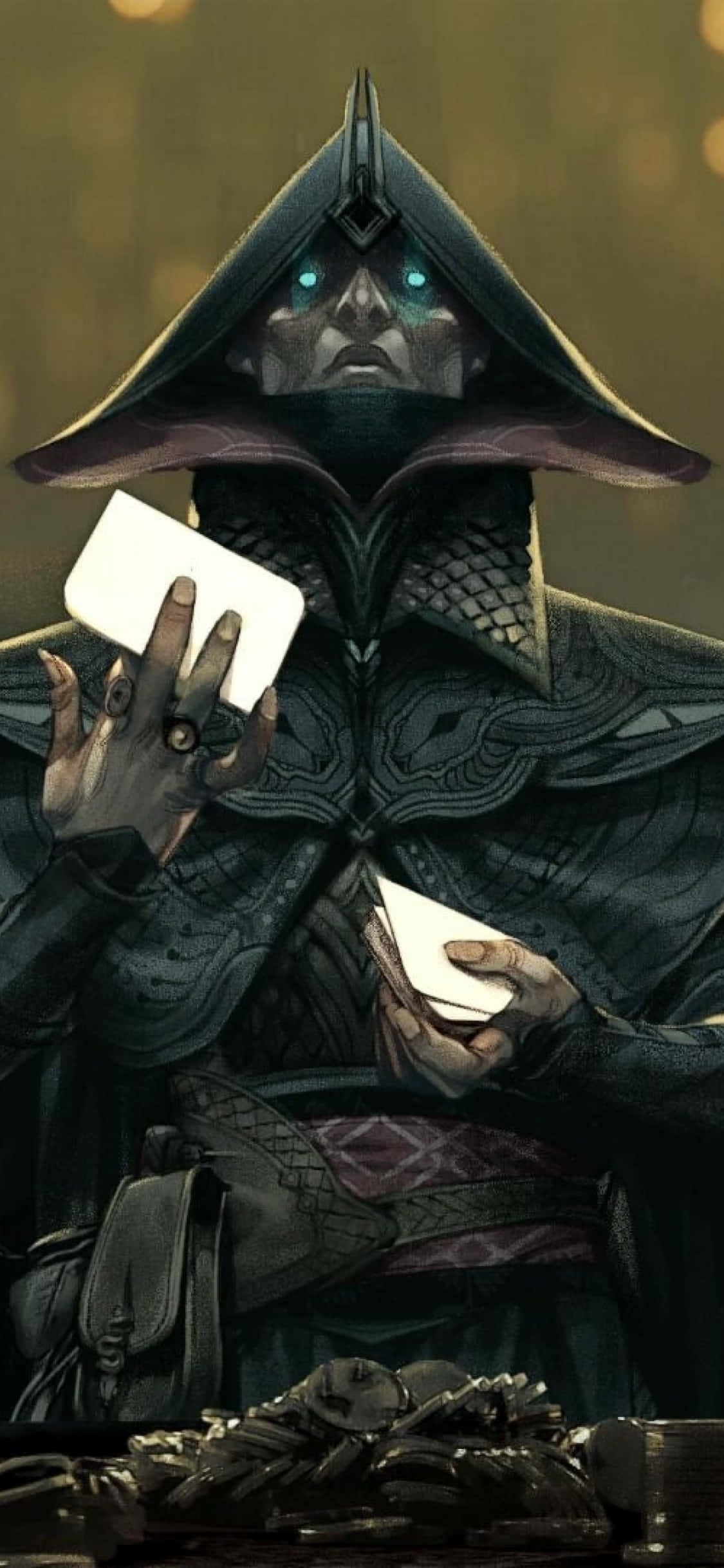 Verken die ryk van Dragon Age Inquisition op die iPhone Xs Muurpapier