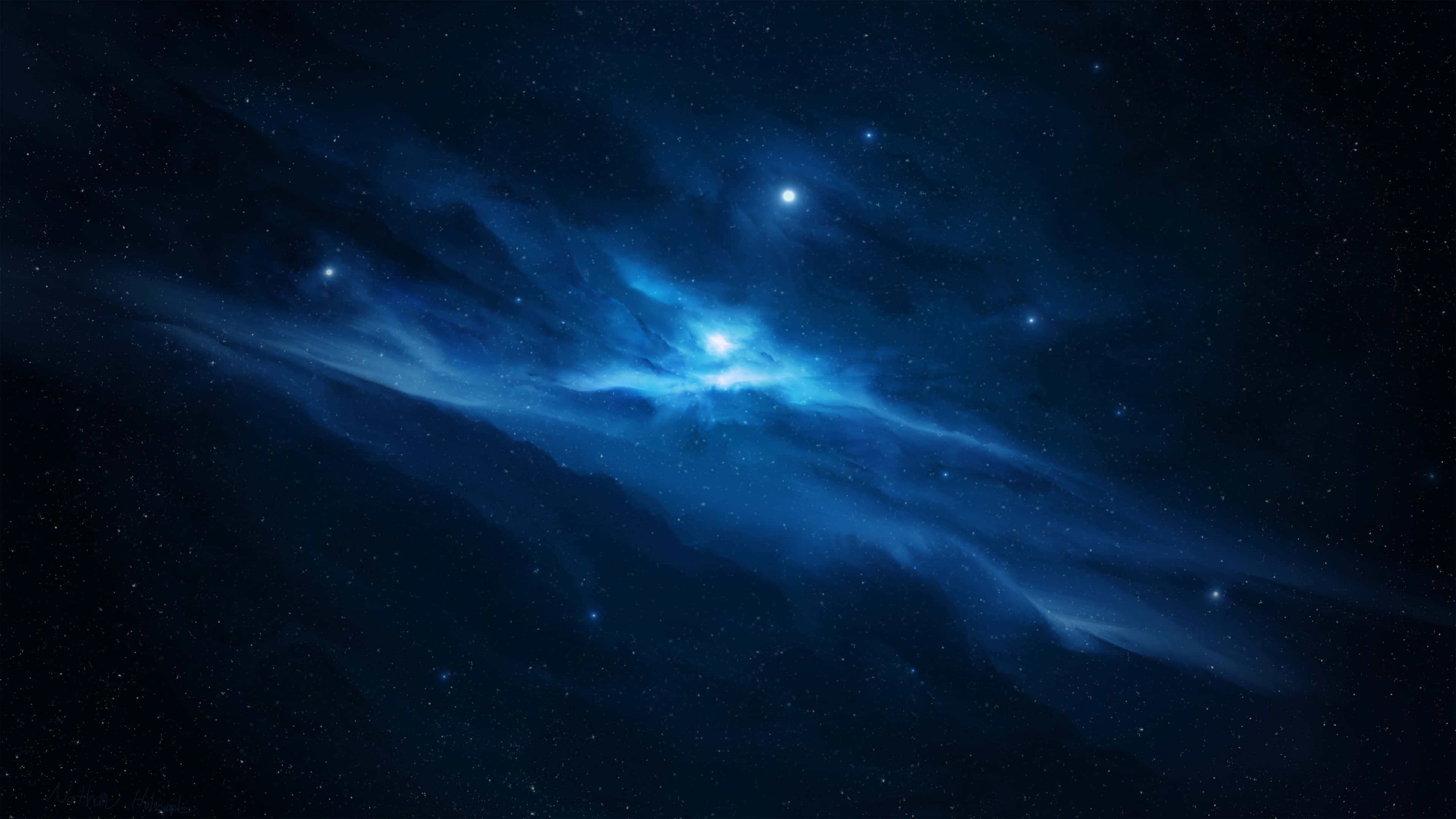 Verken die skoonheid van die buitenste ruim in 4K-resolusie Muurpapier