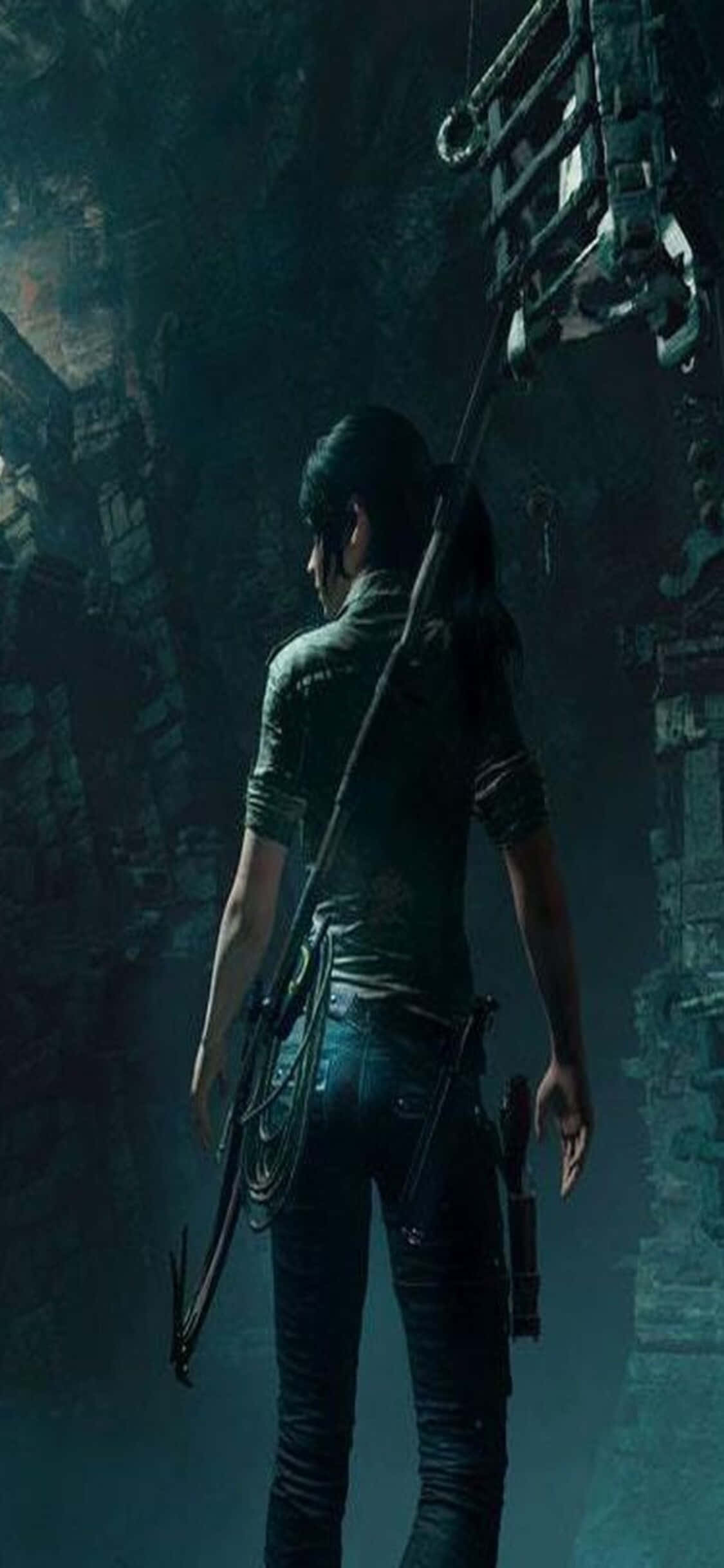 Verken die wêreld van Just Cause 4 met jou iPhone X Muurpapier