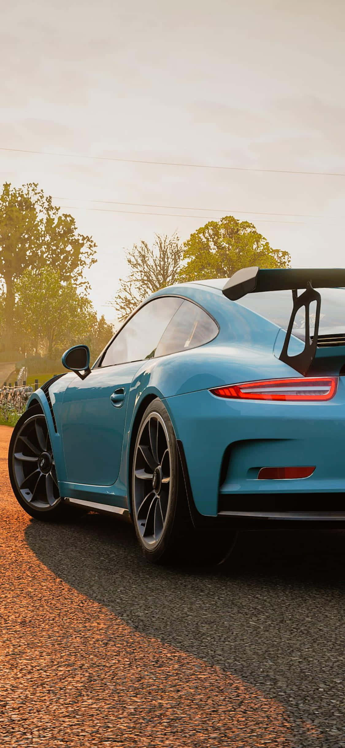 Verken die Wêreld in Styl met iPhone Xs & Forza Horizon 4 Muurpapier