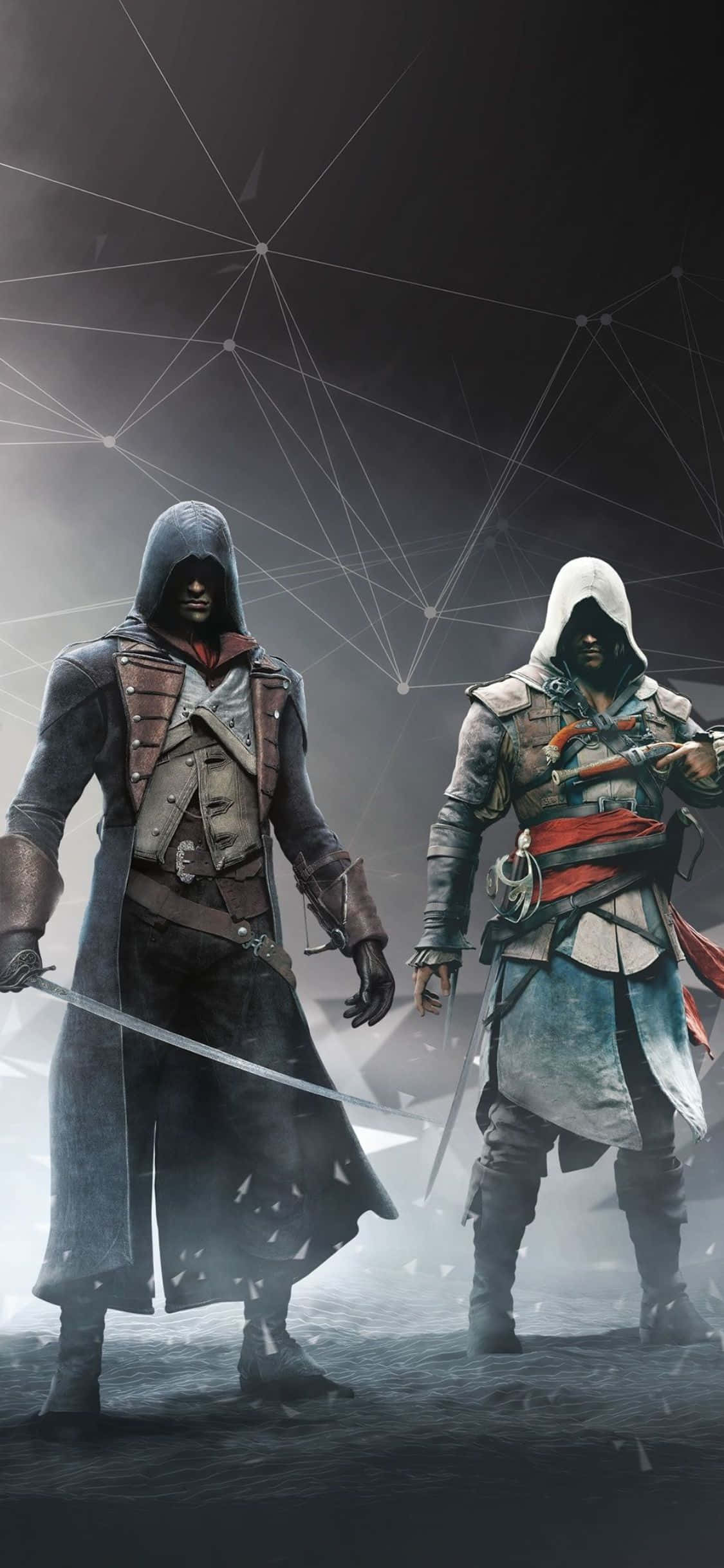 Verken die wêreld van Assassin's Creed Origins met iPhone X Muurpapier