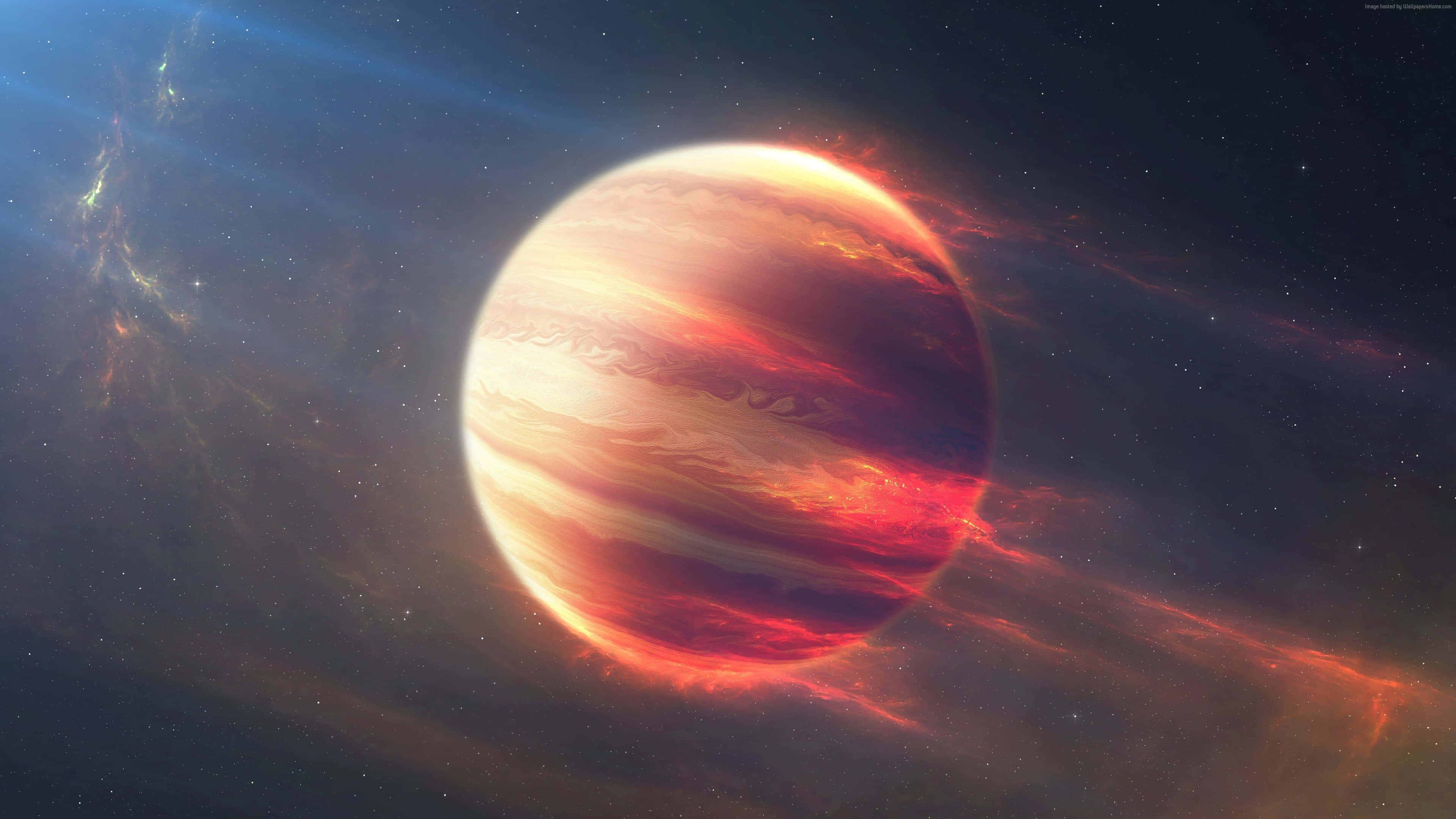 Verken die wonders van die heelal met 4K Space Muurpapier