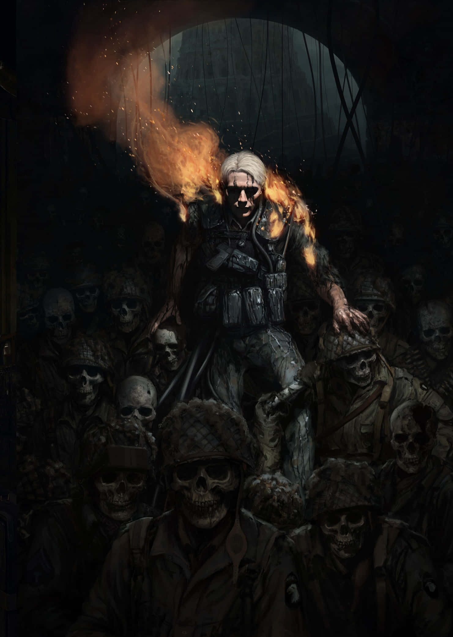 Verken 'n post-apokaliptiese wêreld met Death Stranding Mobile Muurpapier