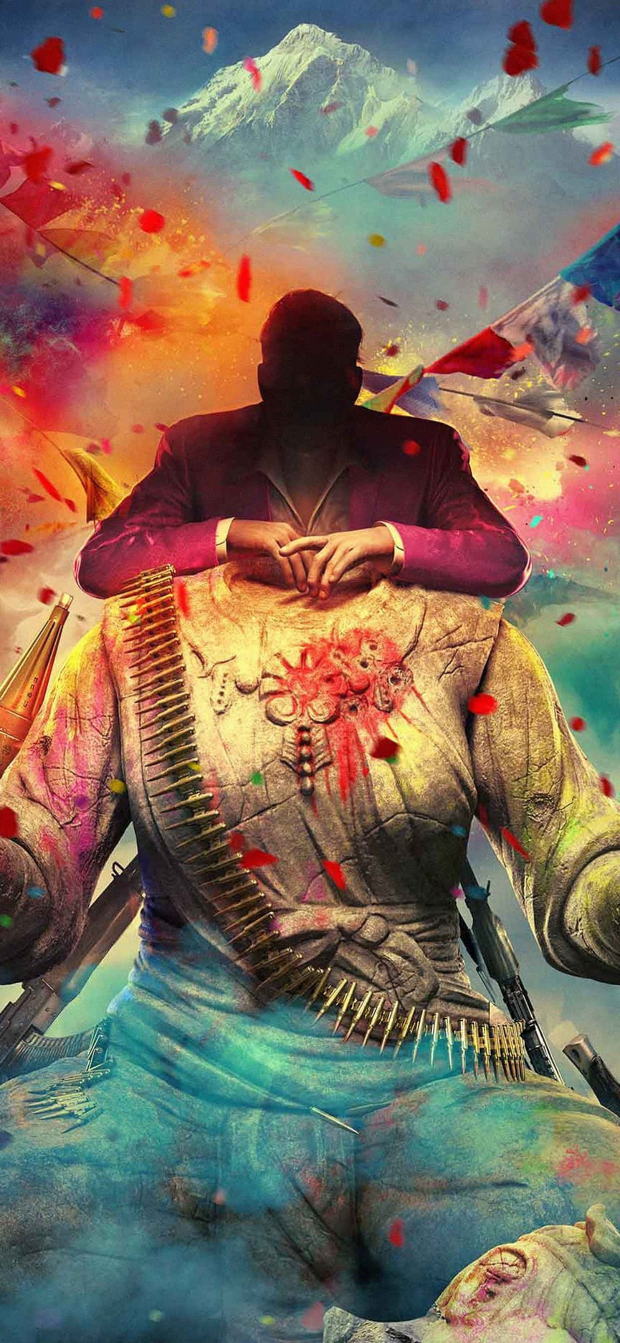 Verken 'n pragtige woesteny in Far Cry 4 met die iPhone XS Max Muurpapier