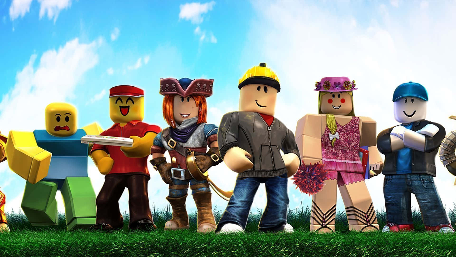 Verken Roblox, die ultieme virtuele heelal vir spelers Muurpapier