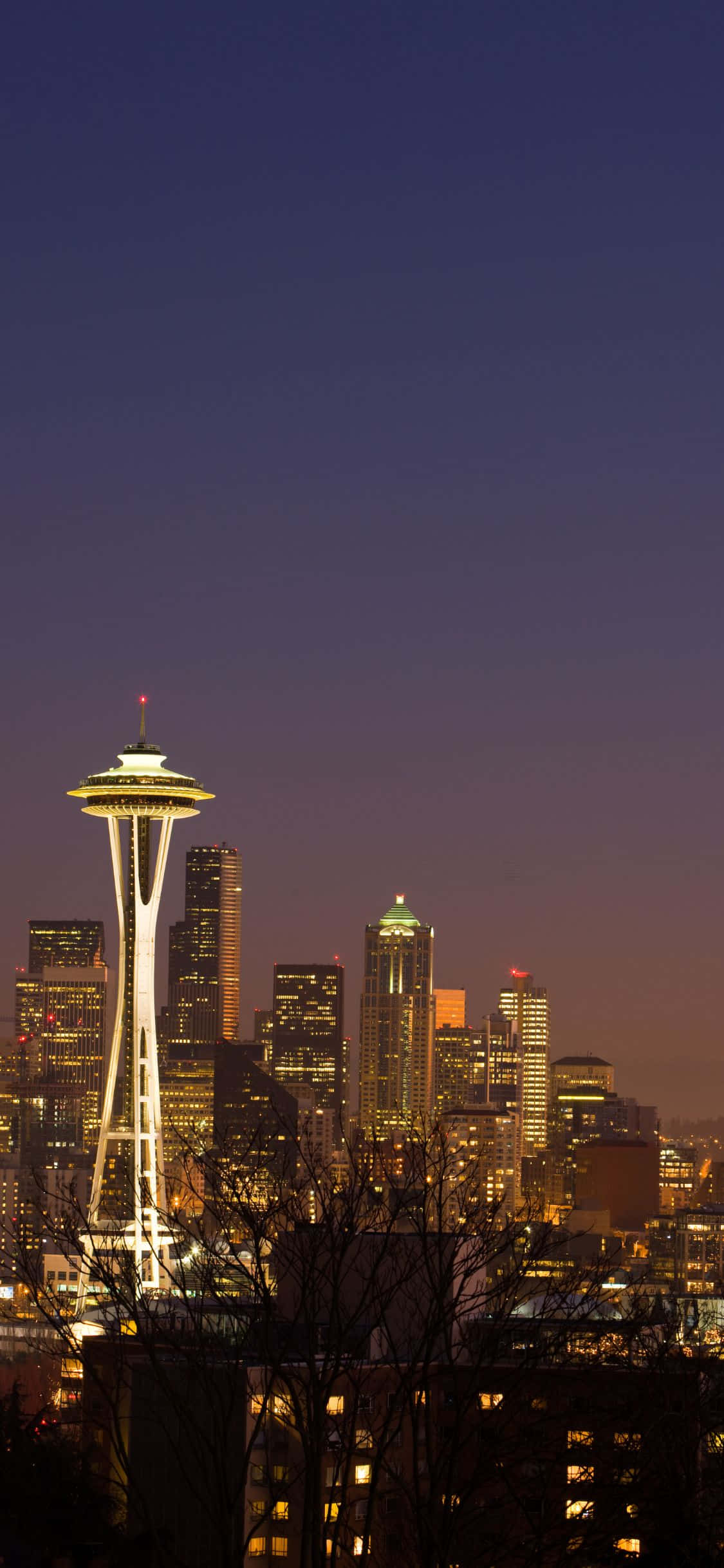 Verken Seattle en sy omgewing met die iPhone X Muurpapier