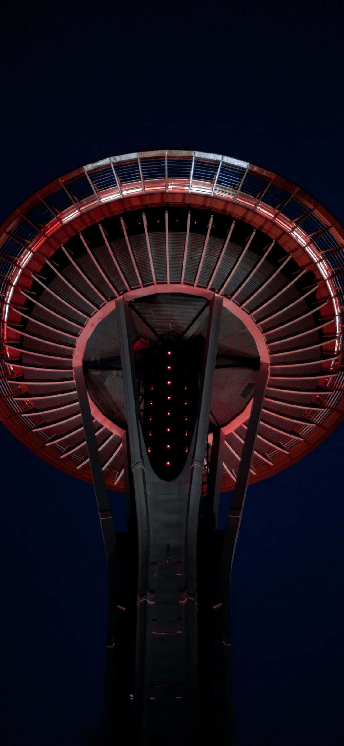 Verken Seattle in Styl met 'n iPhone X Muurpapier