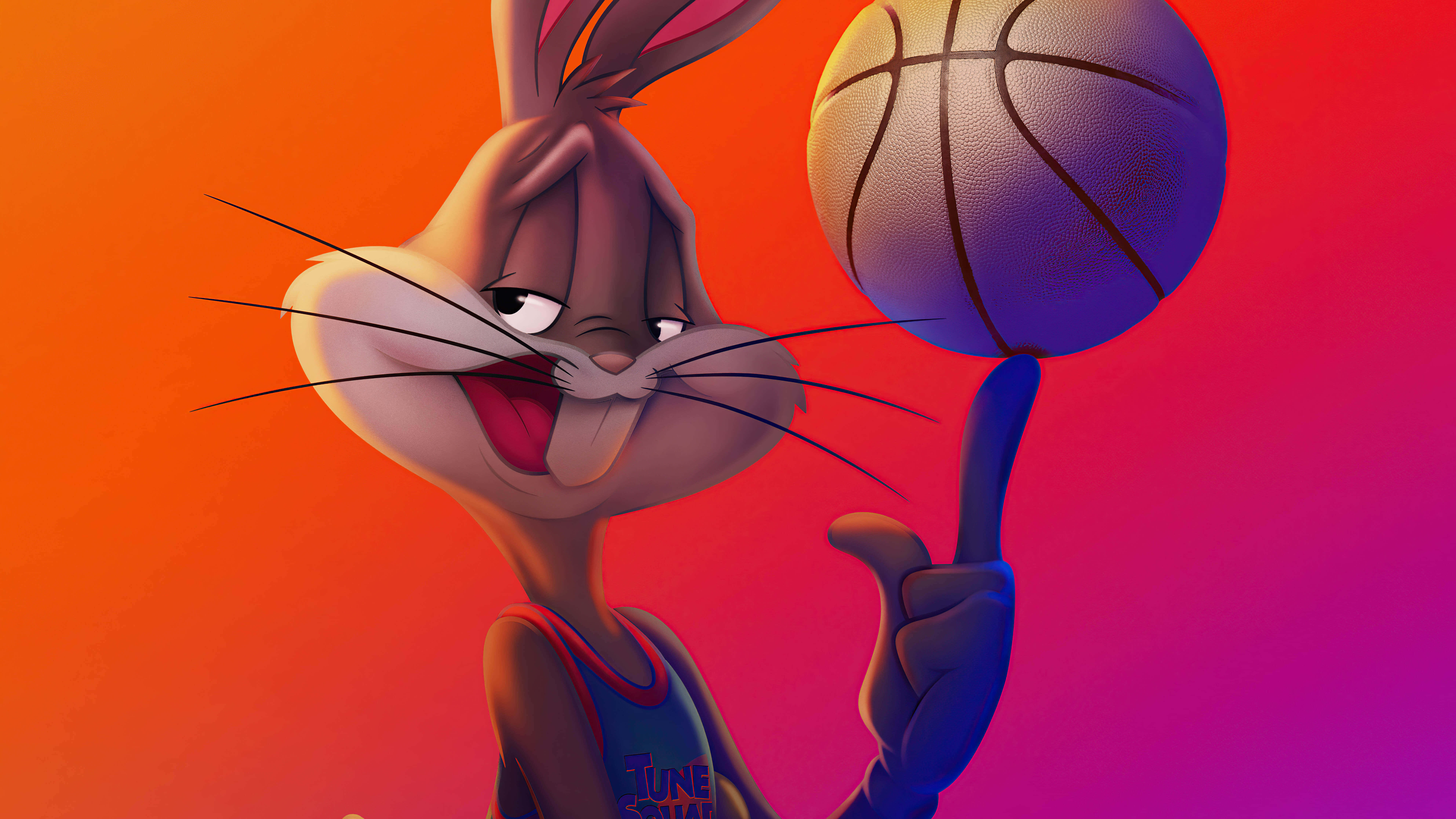 Verower die Baan met 'n 4K-basketbal Muurpapier
