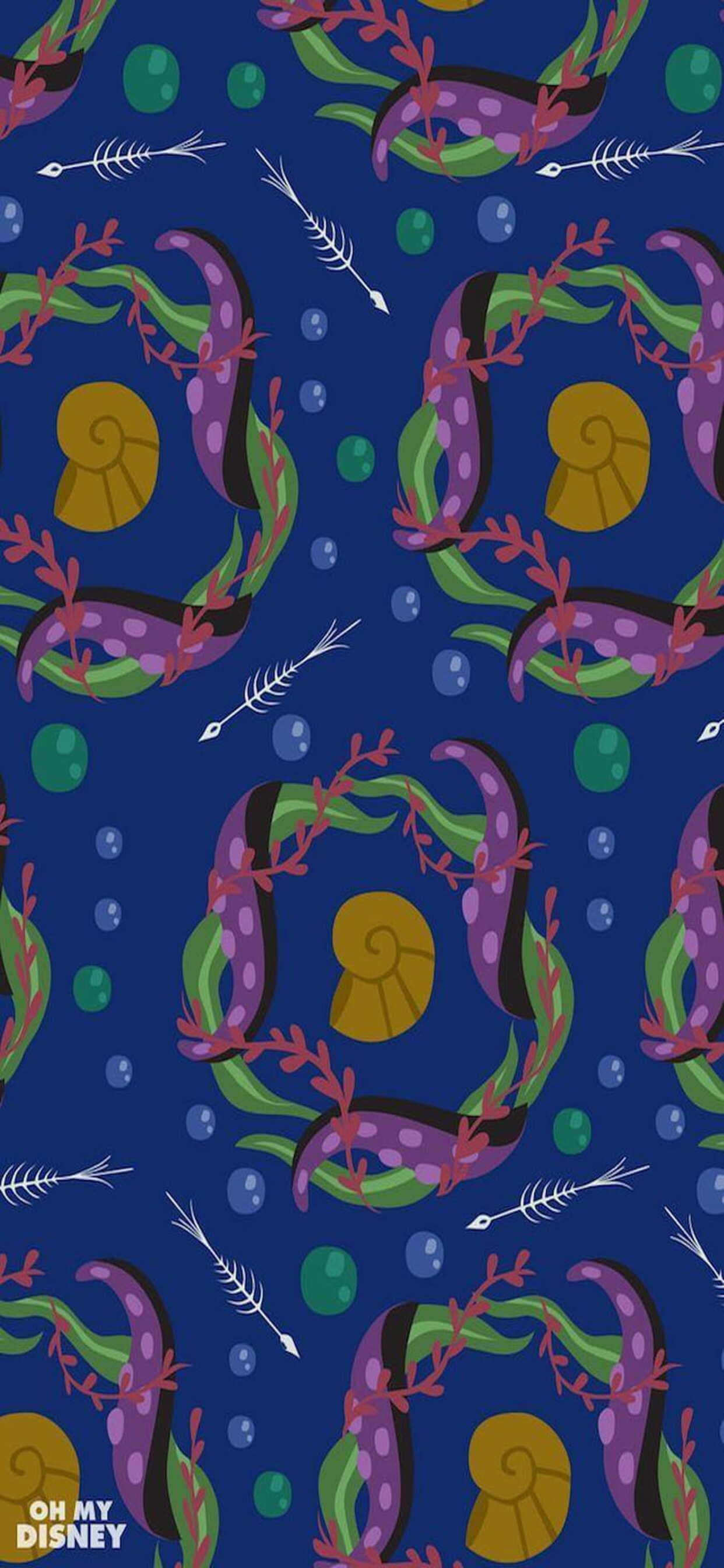 Wees betower deur magie met iPhone XS Max Disney-agtergrond Muurpapier