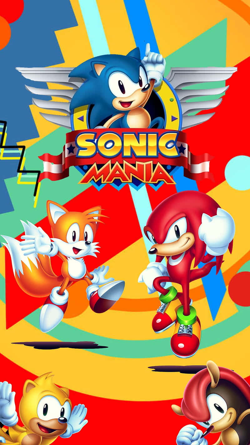 Versterk jou speletjie-ervaring met Sonic Mania! Muurpapier
