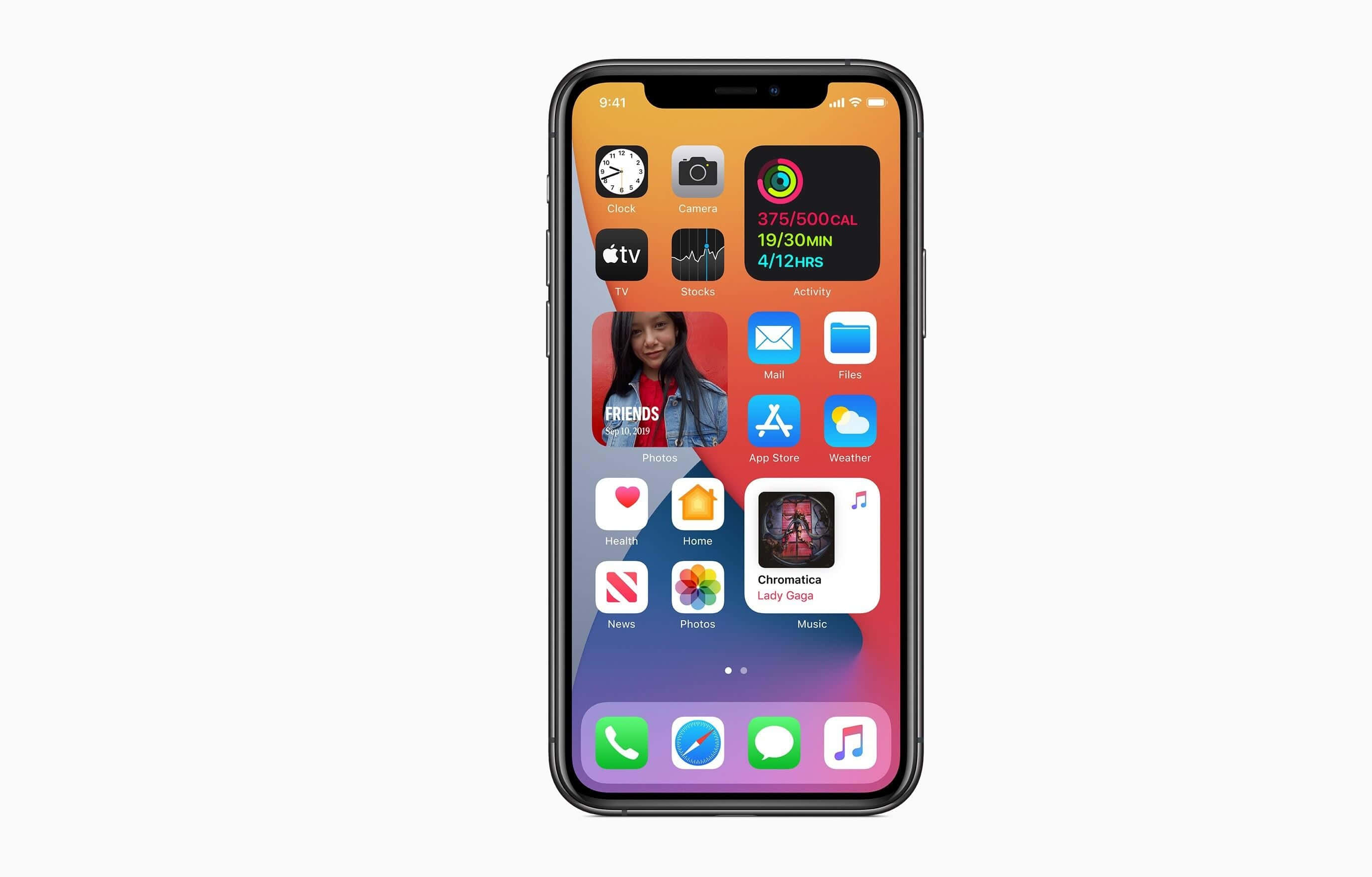 Vertoon van Premium Gehalte Widgets Muurpapier