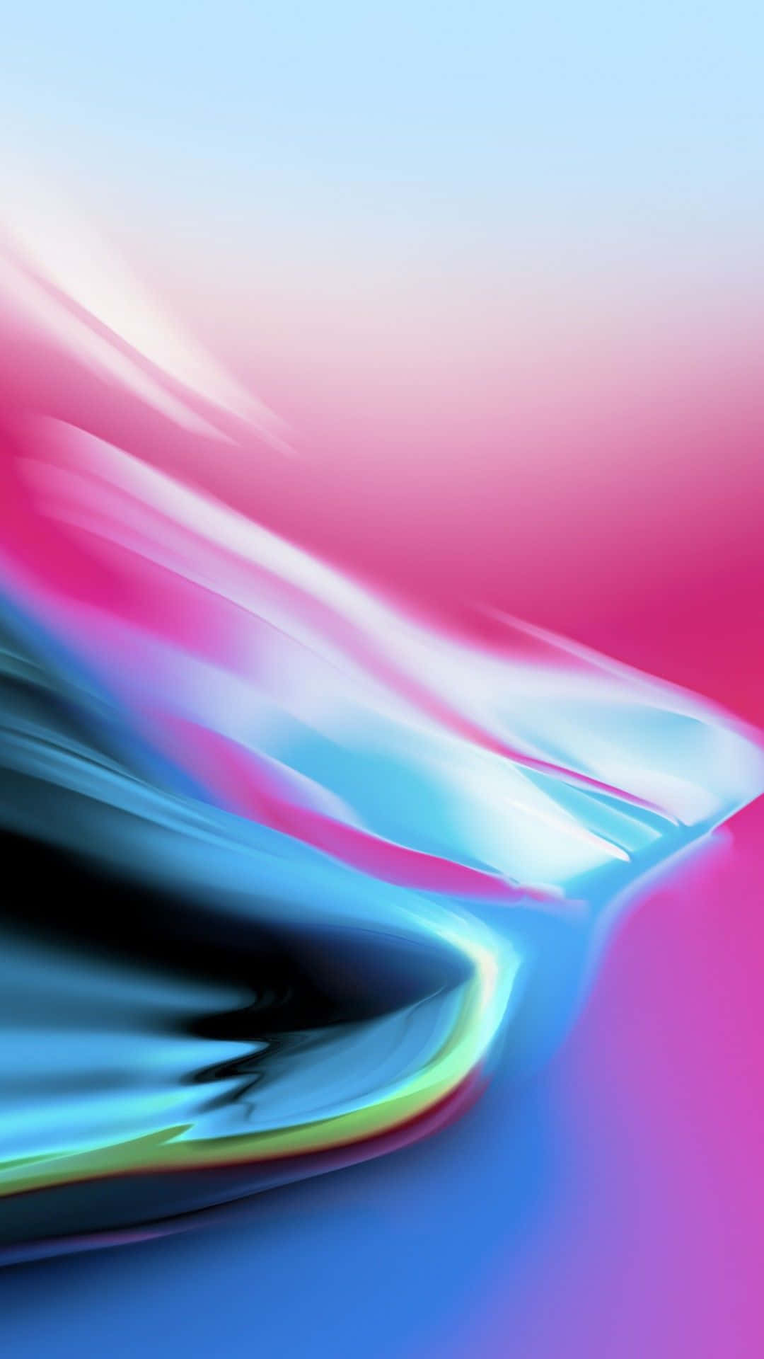 Verwelkom die Apple iPhone 8 Plus Muurpapier