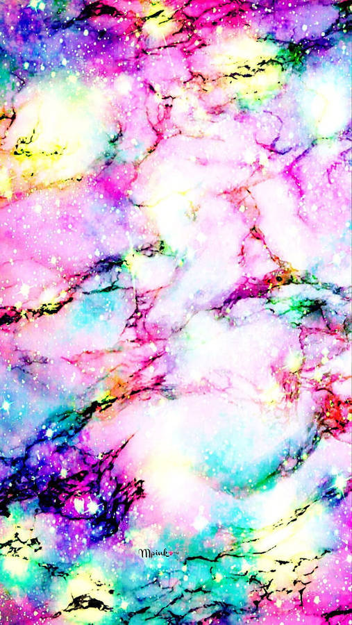 Verwerkte Pastel Marmer Agtergrond Muurpapier
