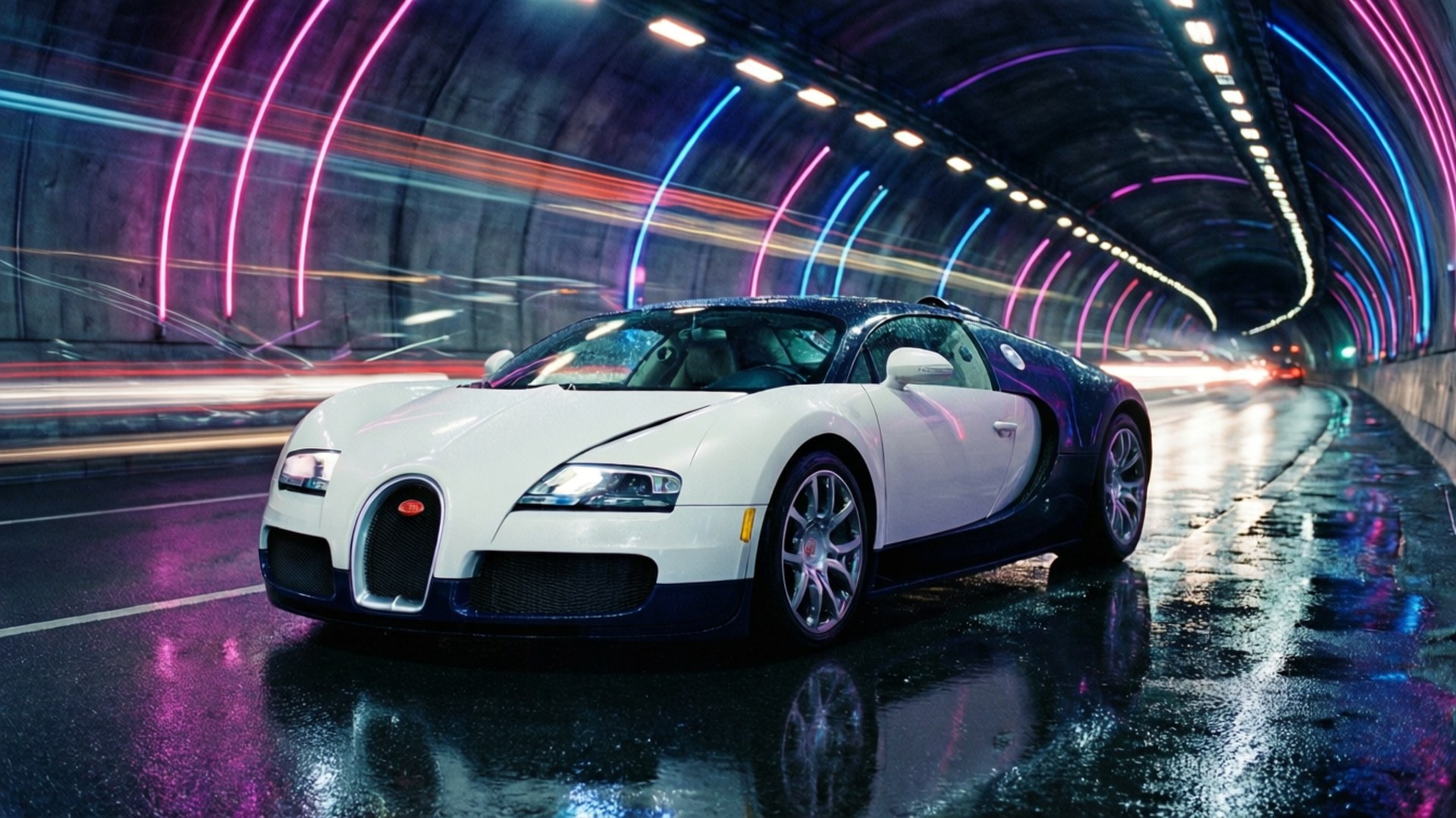 Veyron Tonnelvisie Muurpapier