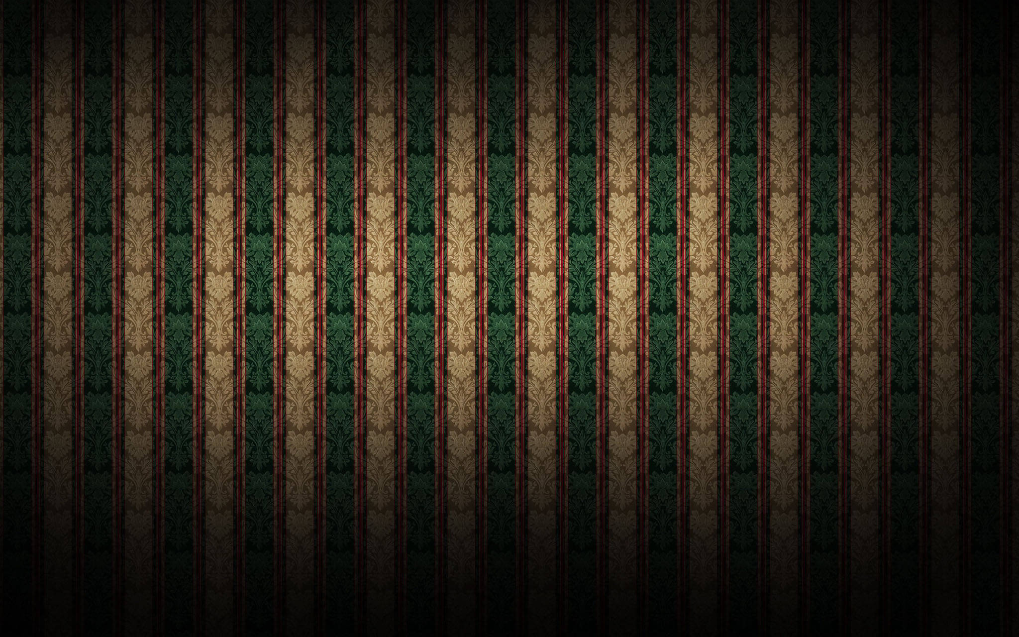 Victoriaanse Koel Patroon Muurpapier