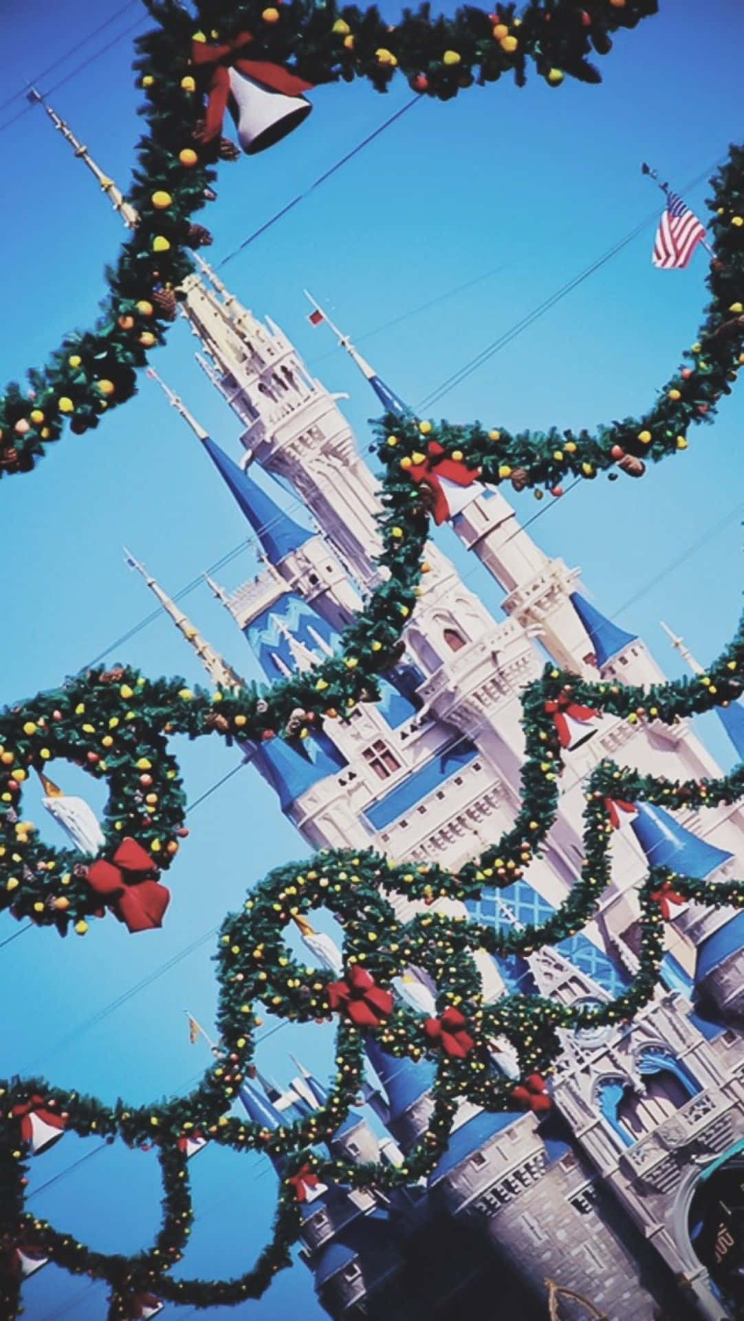 Vier die Magie van Kersfees saam met Disney Muurpapier