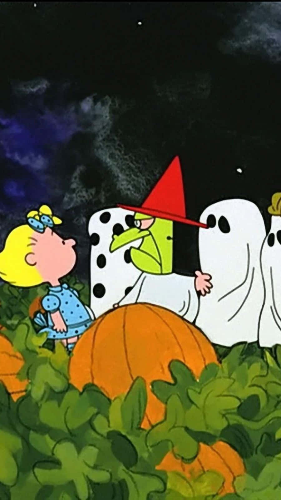 Vier hierdie Halloween saam met Charlie Brown en die span Muurpapier