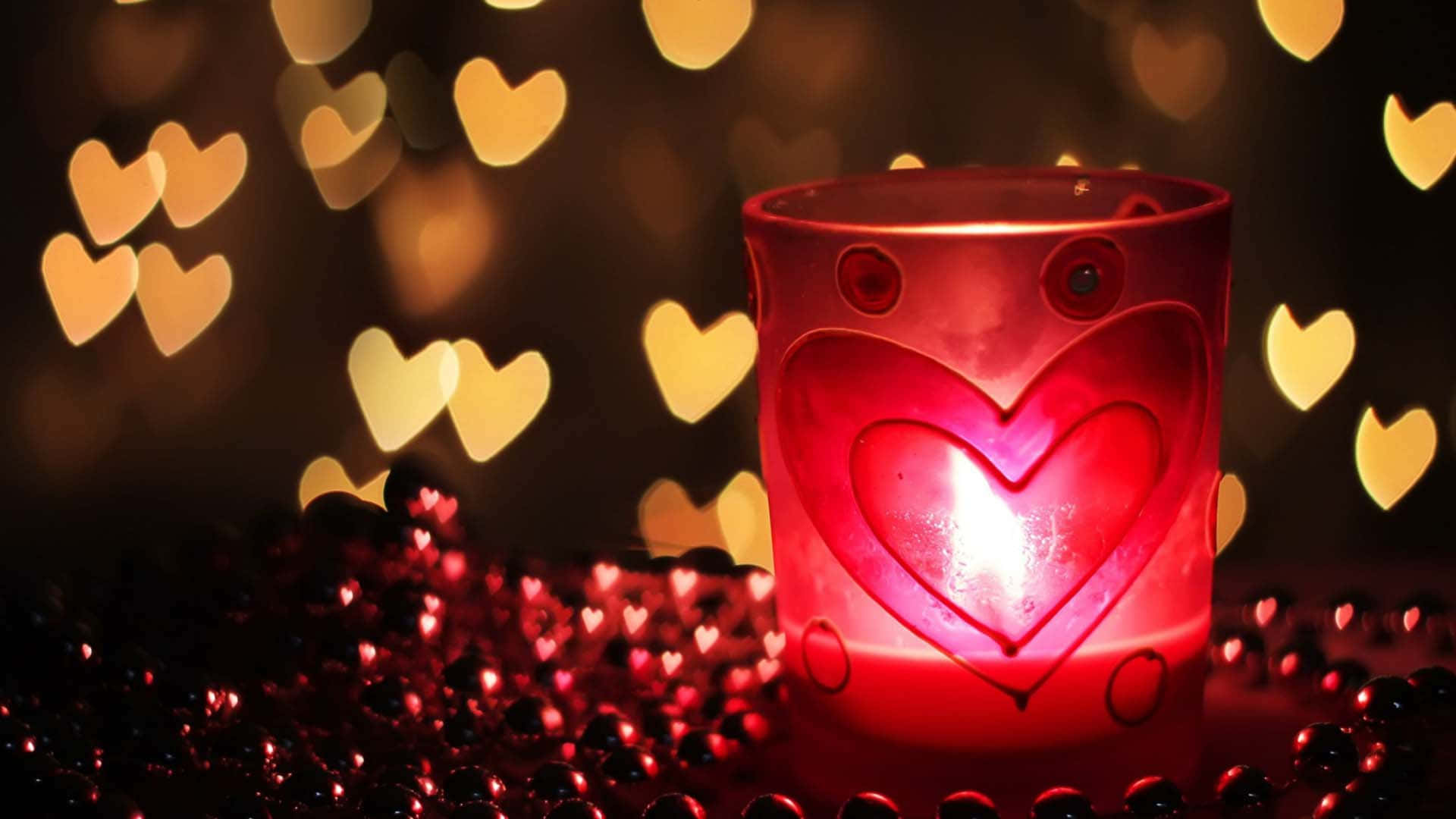Vier 'n Oulike Valentynsdag met 'n glimlag! Muurpapier