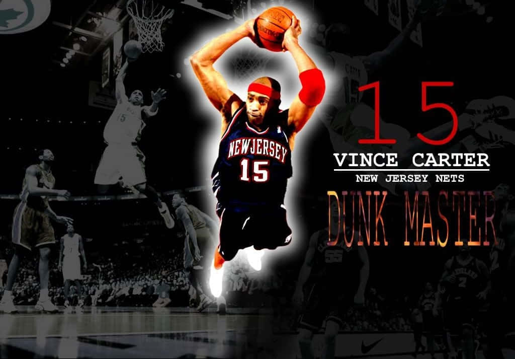 Vince Carter Beste Basketbal Agtergrond Muurpapier