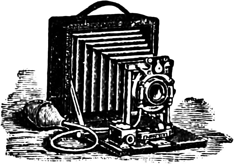 Vintage kamera en fotografie toebehore Muurpapier