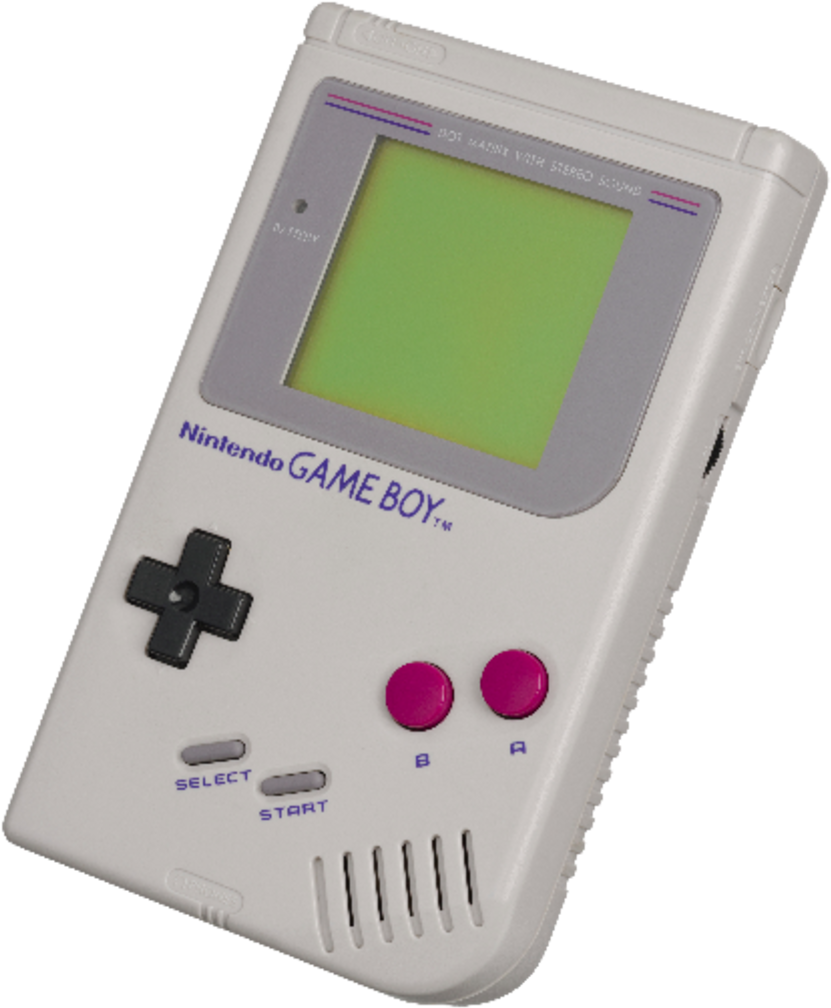 Vintage Nintendo Game Boy Beeld Muurpapier