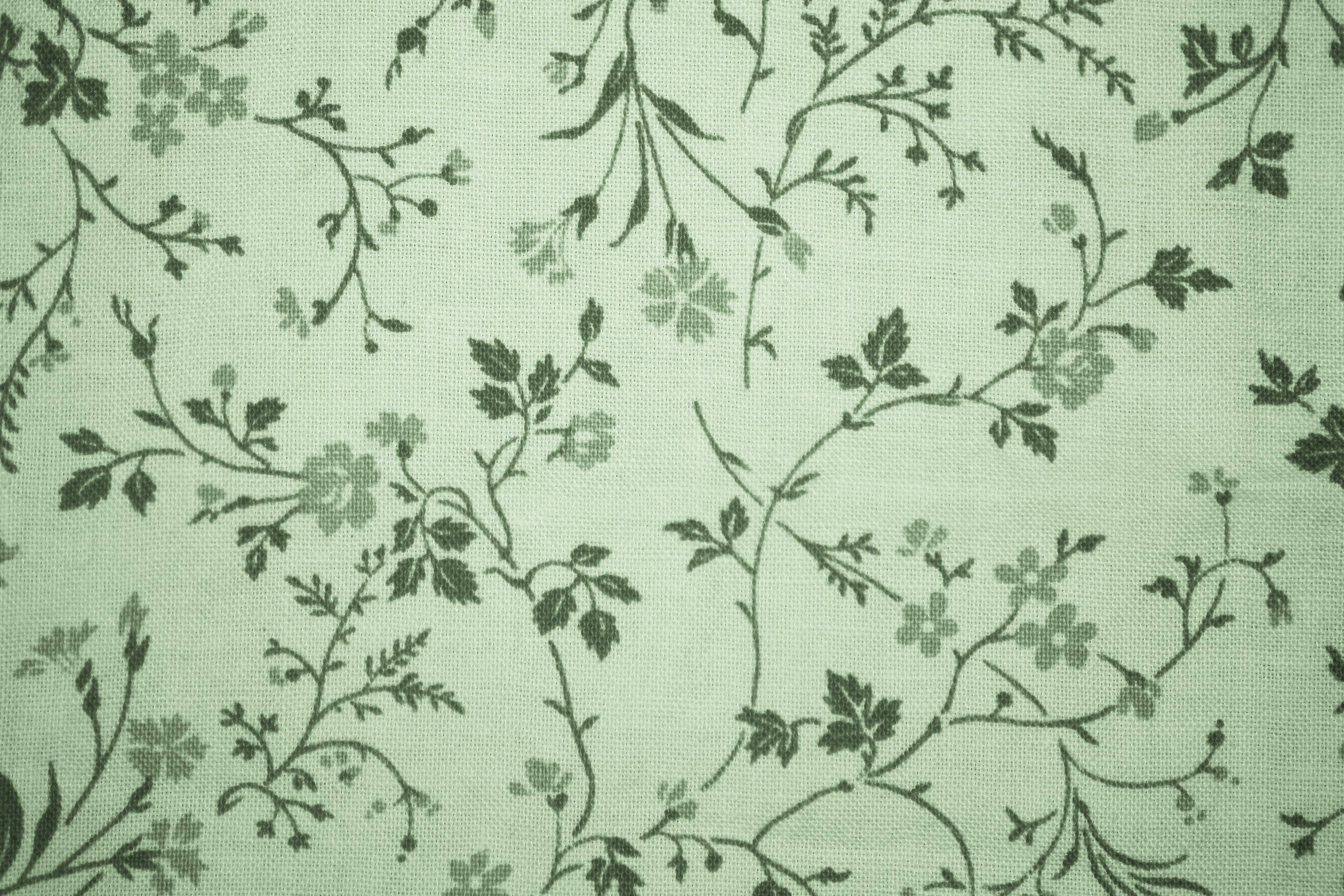 Vintage Salie Groen Estetika Muurpapier