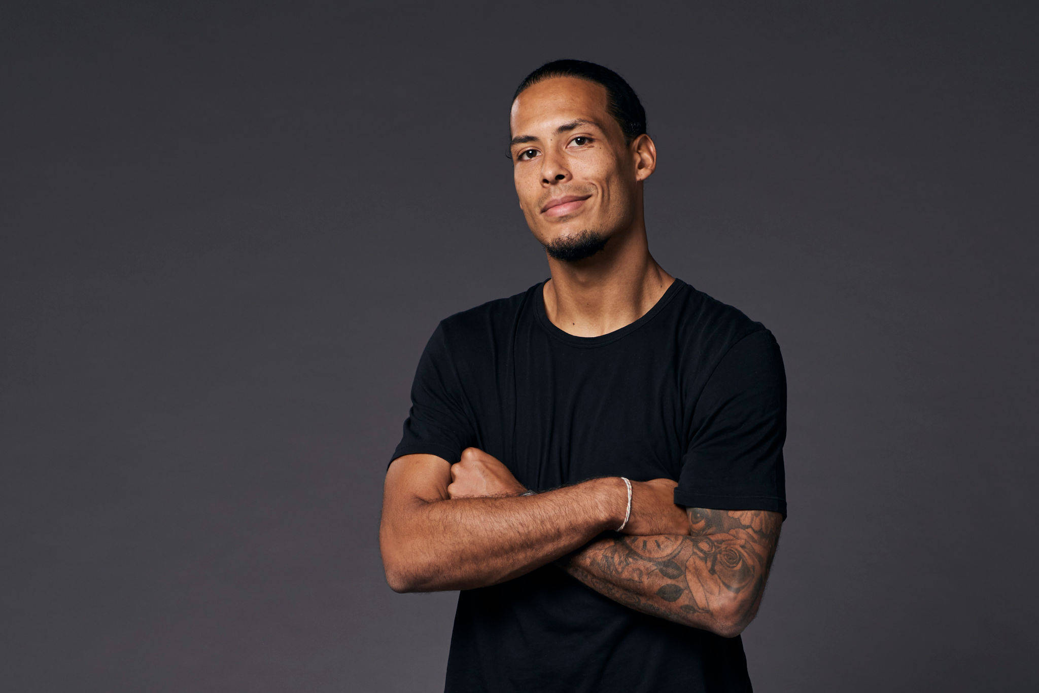 Virgil Van Dijk Profielfoto Muurpapier