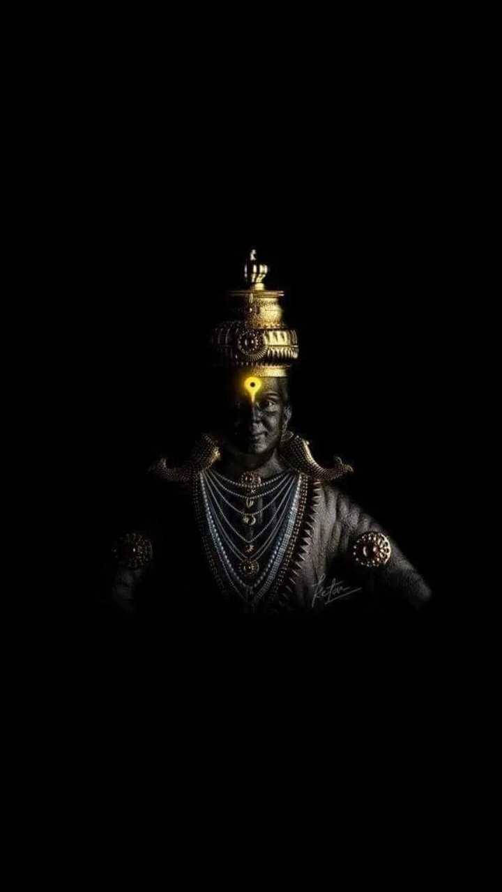 Vitthal Die Hindoe Godheid Muurpapier
