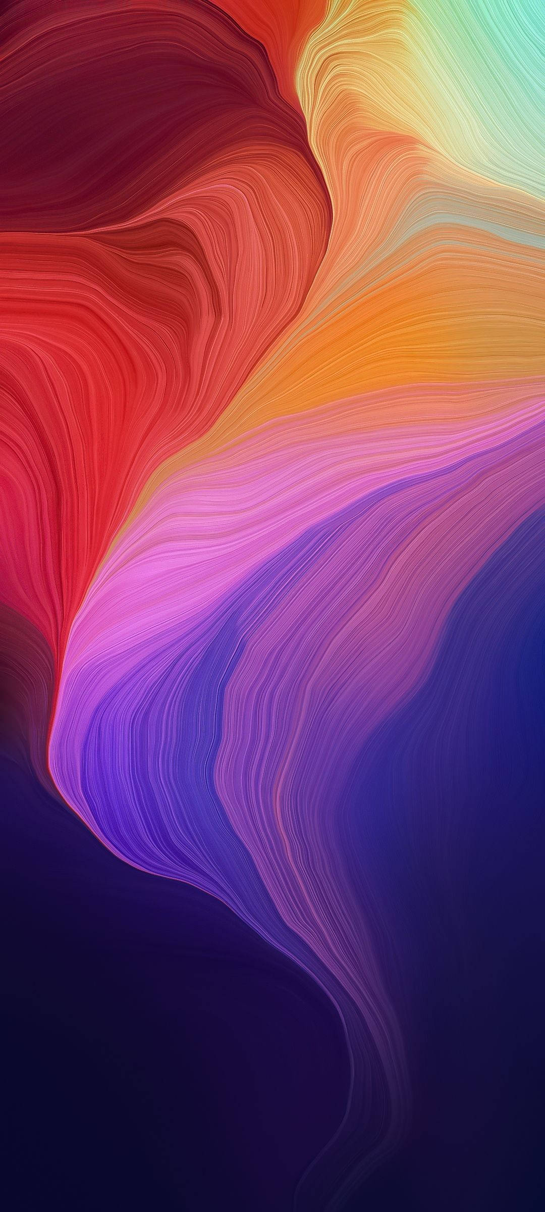 Vivo V20 Gemengde Pigmente Muurpapier