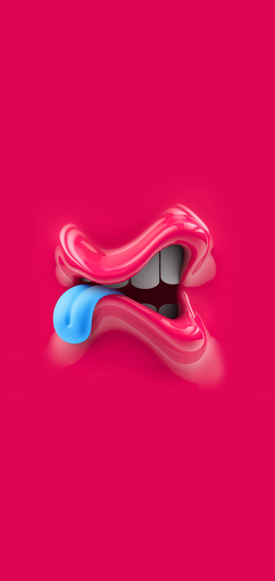 Vivo Y11 3D Mond Karikatuur Muurpapier