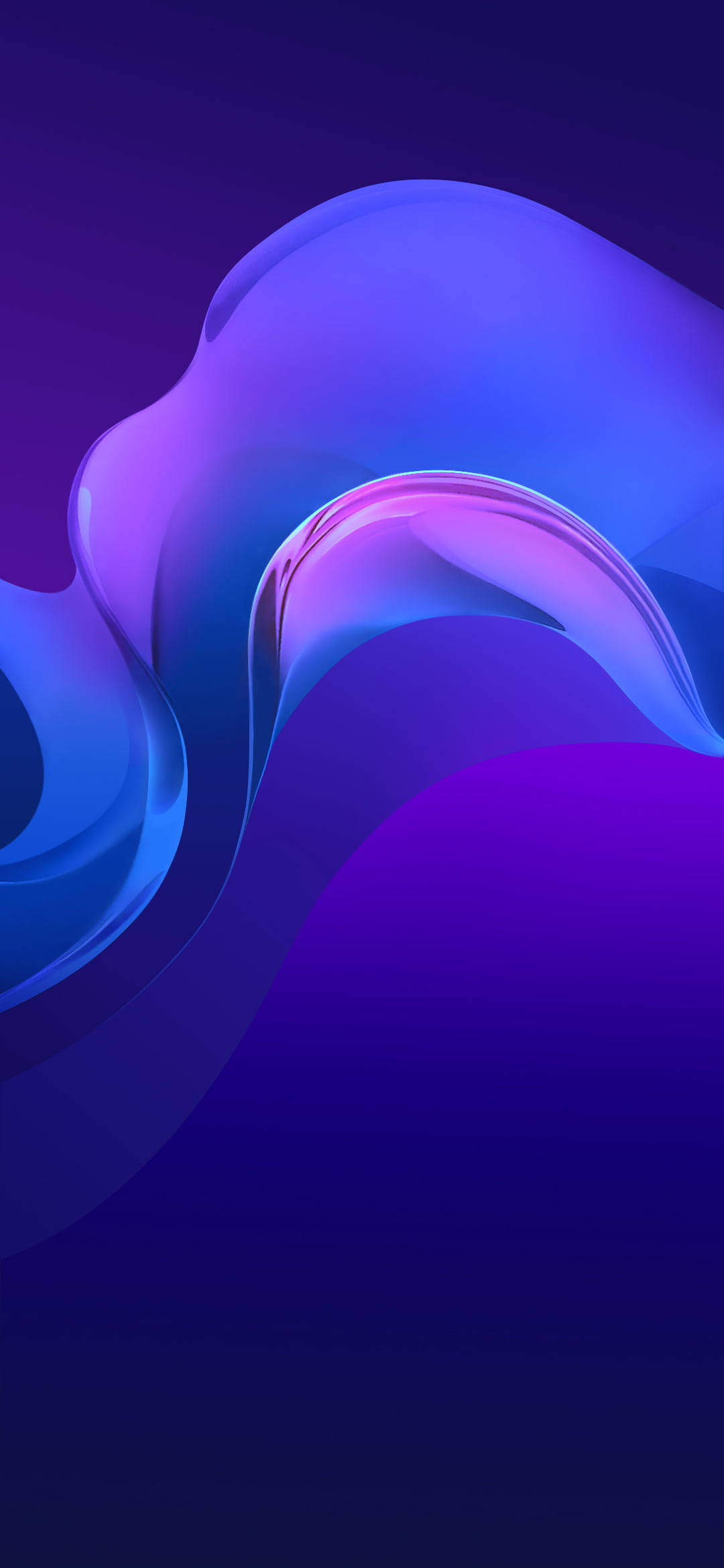 Vivo Y20 Sierlike Pers Golf Muurpapier