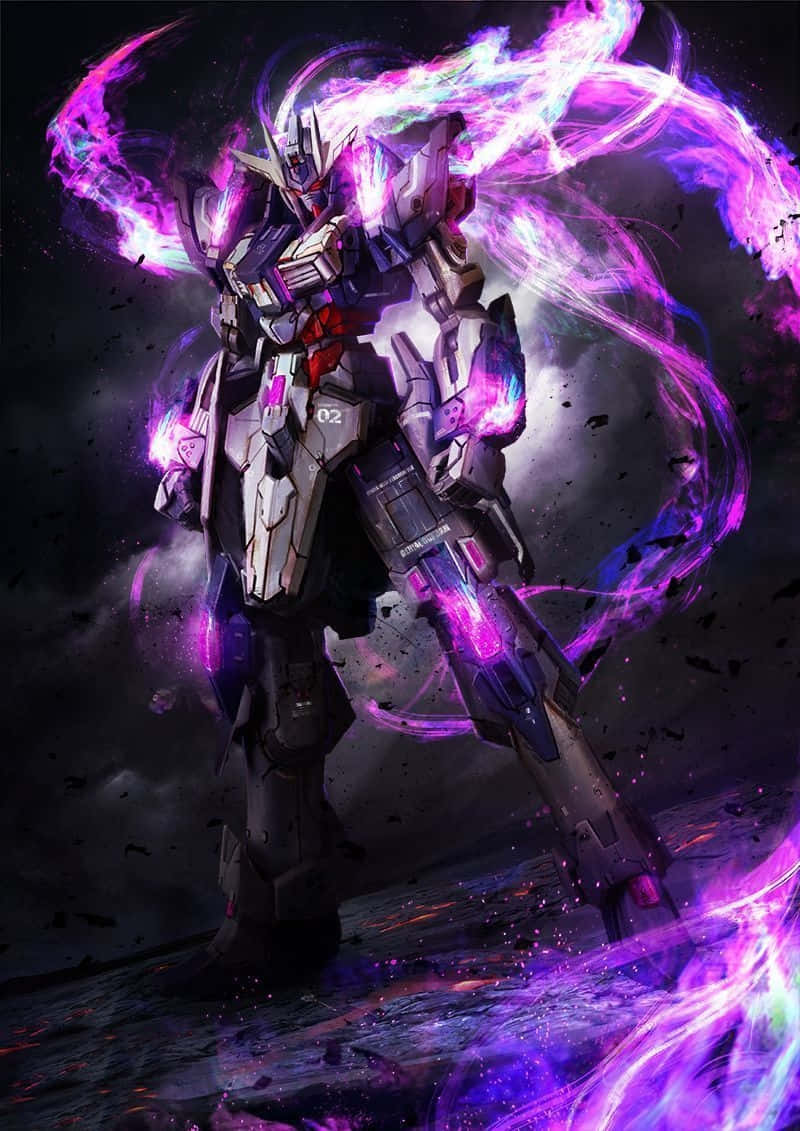 Vlieg 'n Gundam: die uiteindelike manier om jou innerlike krag vry te stel! Muurpapier