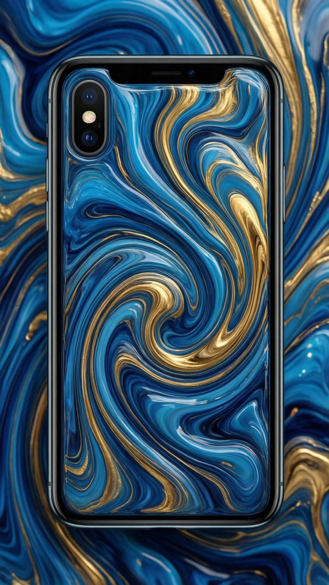 Vloeibare iPhone X Muurpapier