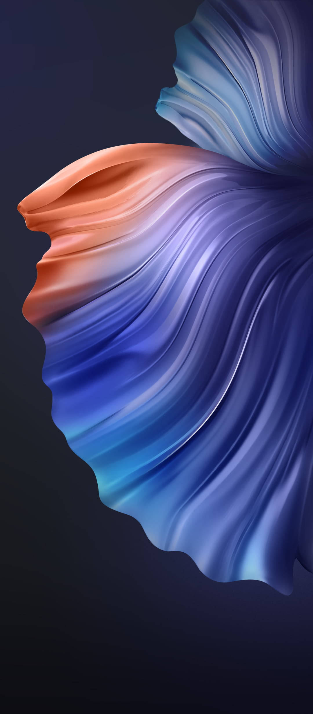 Vloeiende Kleurvolle Patroon Op Samsung Vol HD Muurpapier
