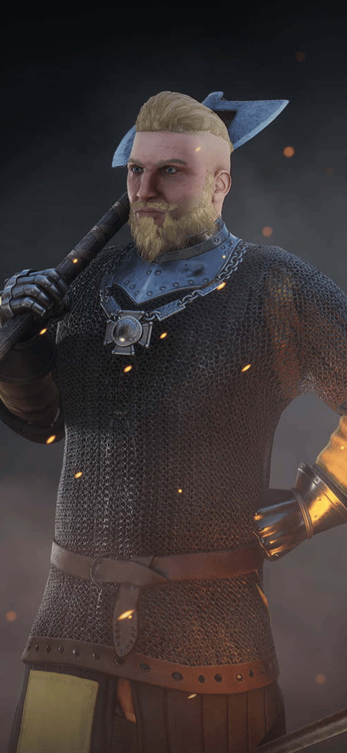 Voel die intensiteit van die geveg met die iPhone Xs Mordhau. Muurpapier