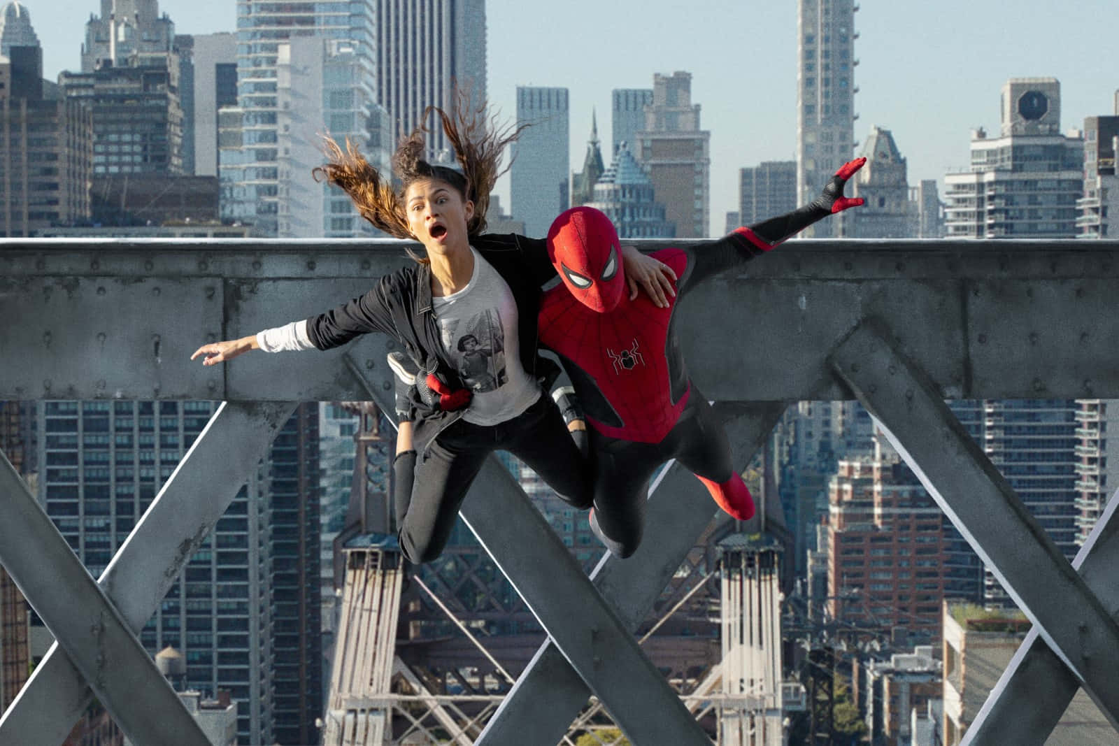 Voel die Klimaks van die Superheld - Spiderman Muurpapier