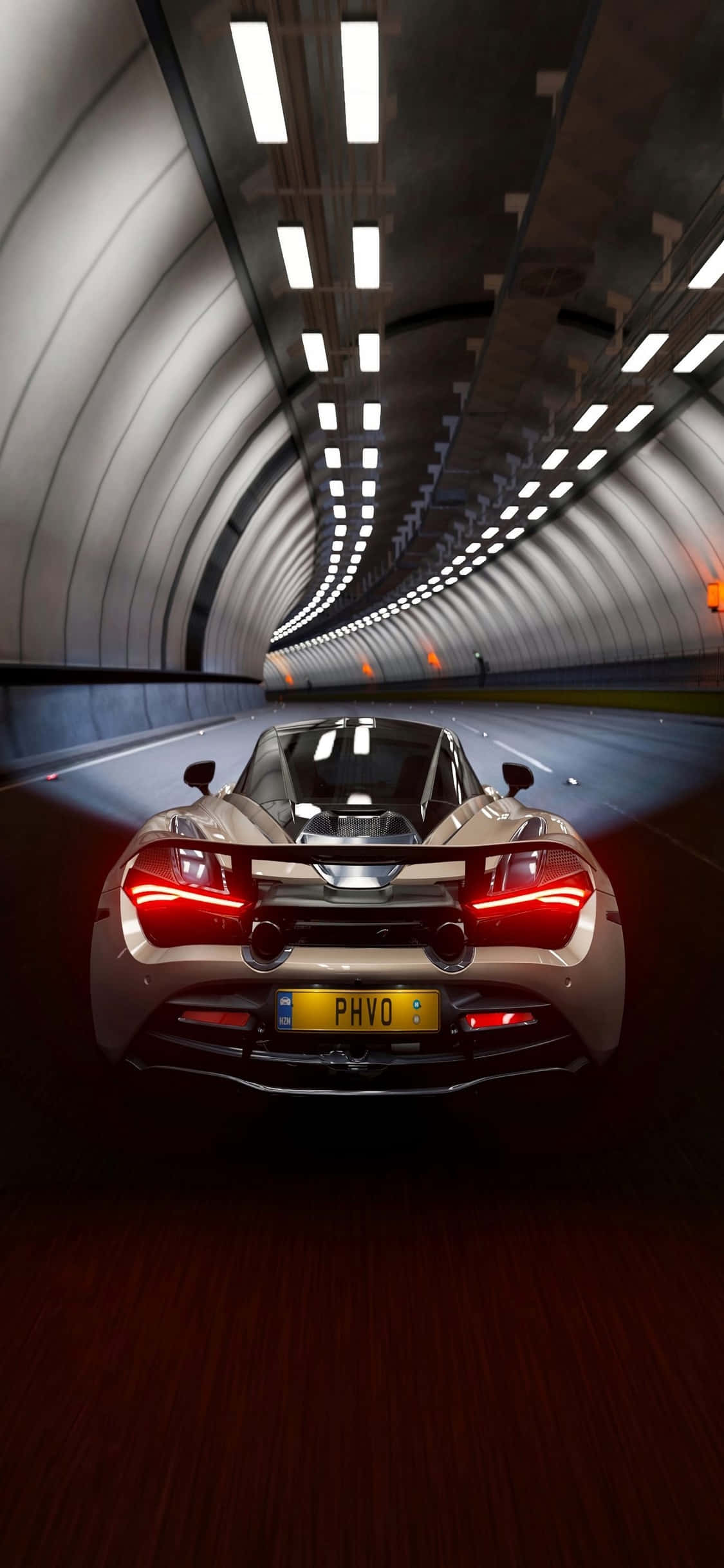 Voel die Krag van 'n McLaren 720s in jou Hande met die iPhone Xs Muurpapier