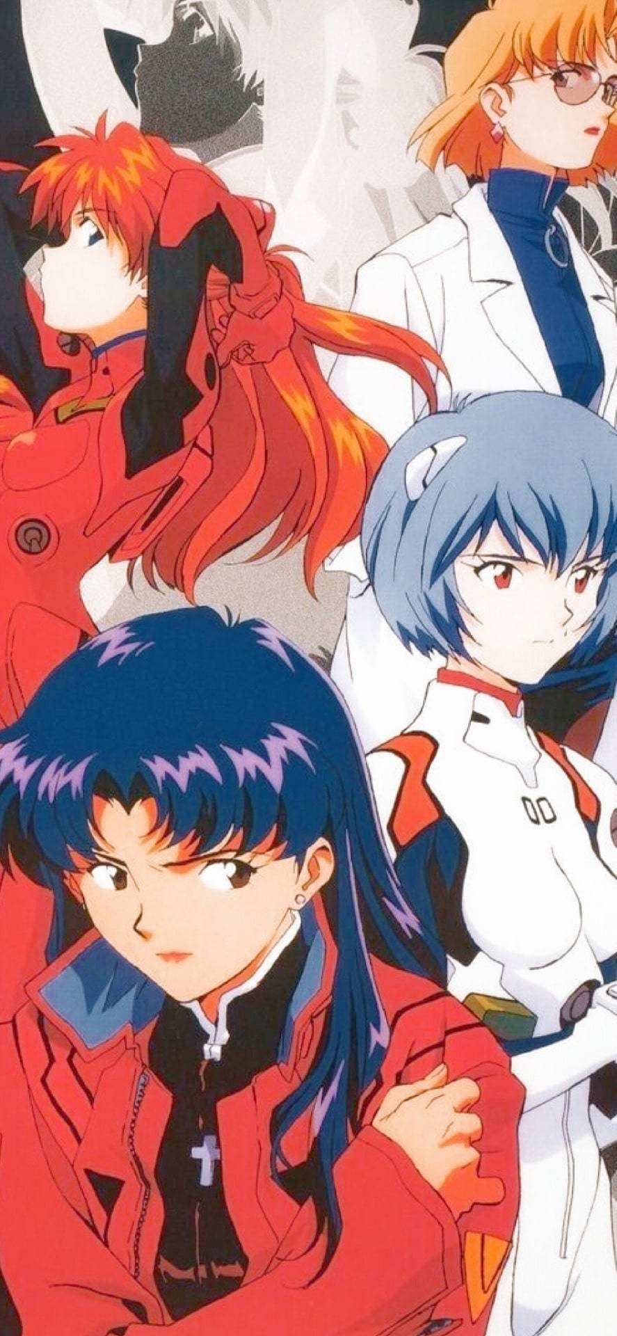 Voel die krag van Nerv met die nuwe Evangelion-foon. Muurpapier