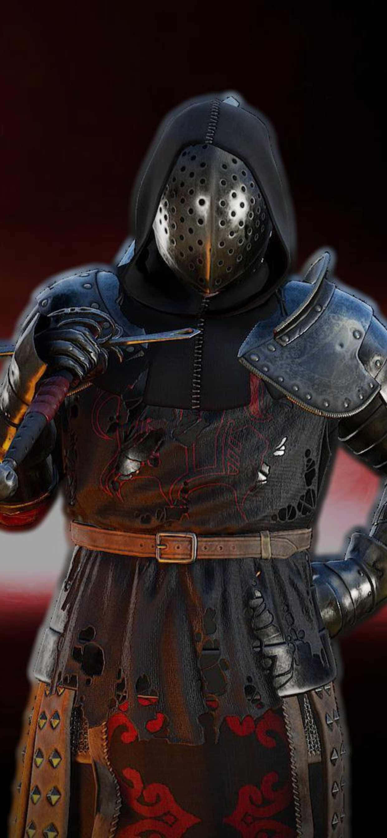 Voel die opwinding van die stryd met die iPhone Xs Max Mordhau. Muurpapier