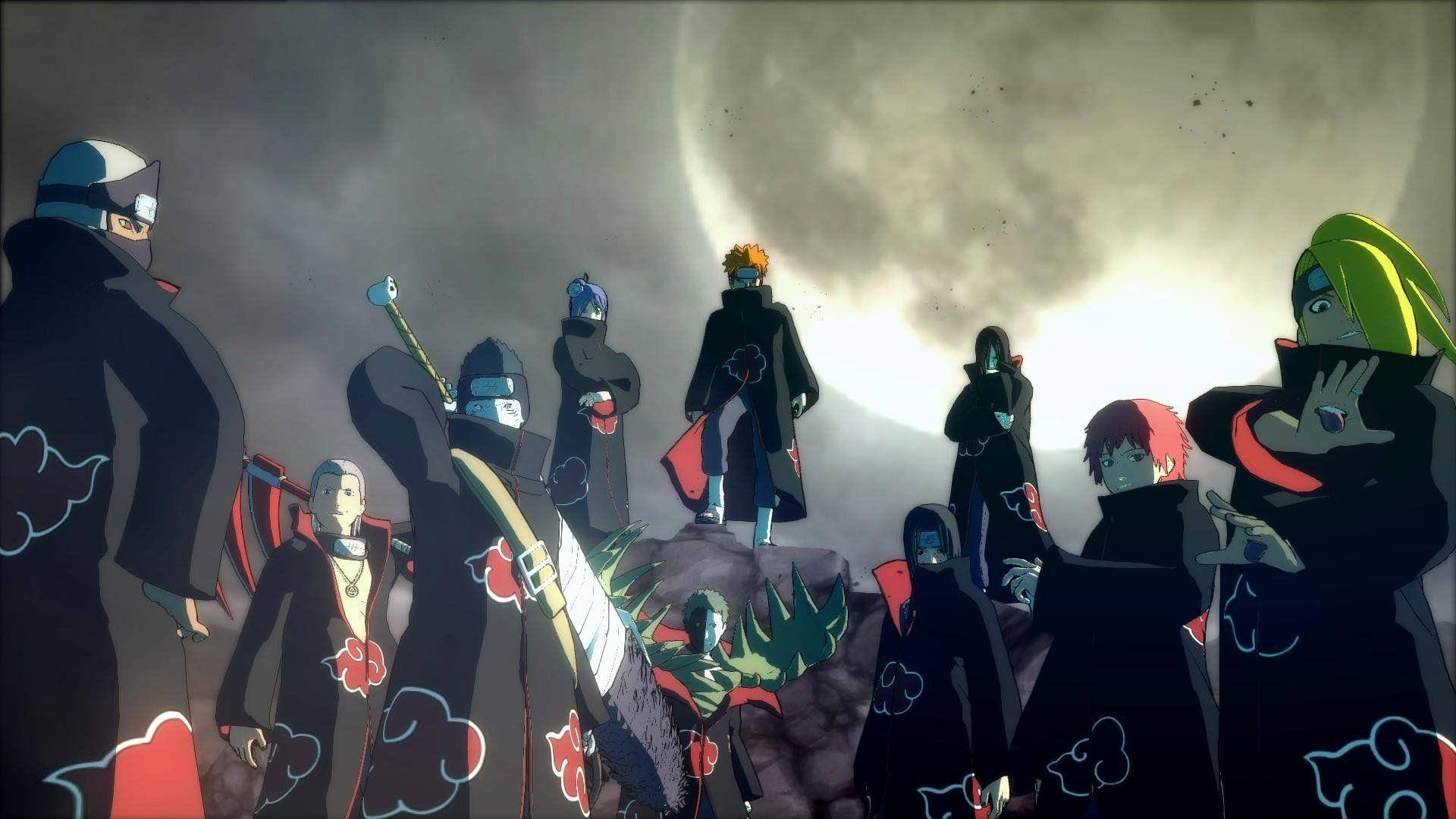 Volmaan Akatsuki-rekenaar Muurpapier