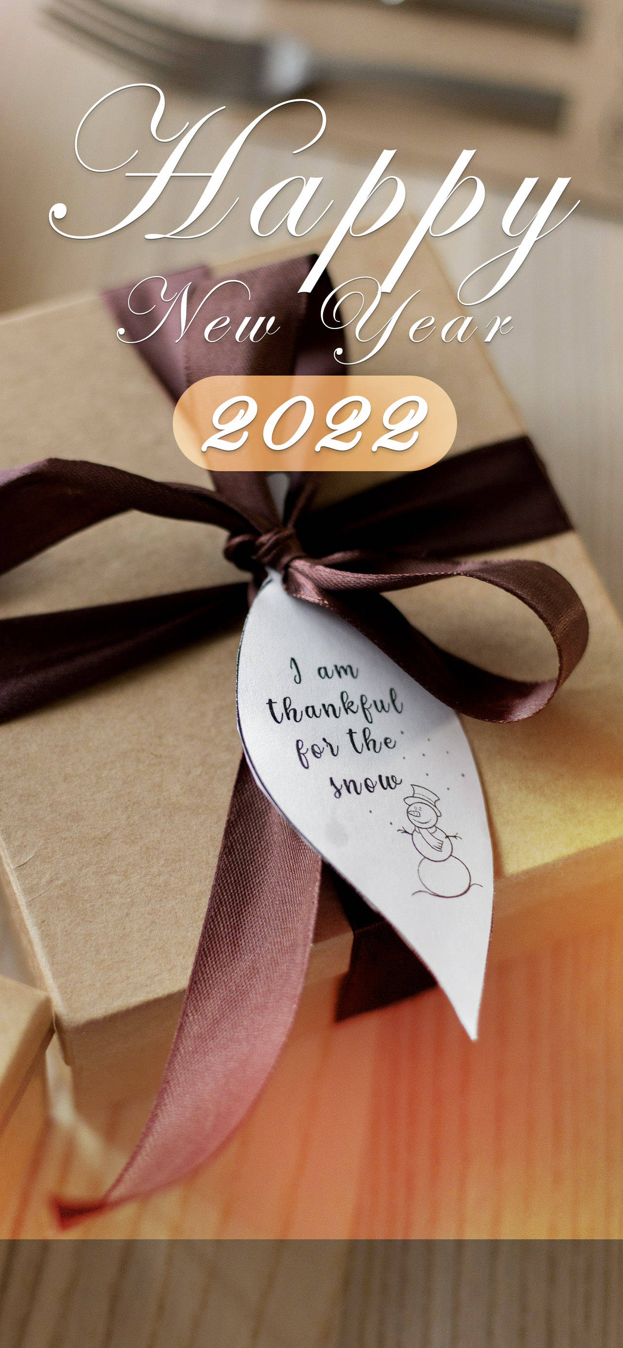 Voorspoed Inlei - Gelukkige Nuwe Jaar 2022 Muurpapier