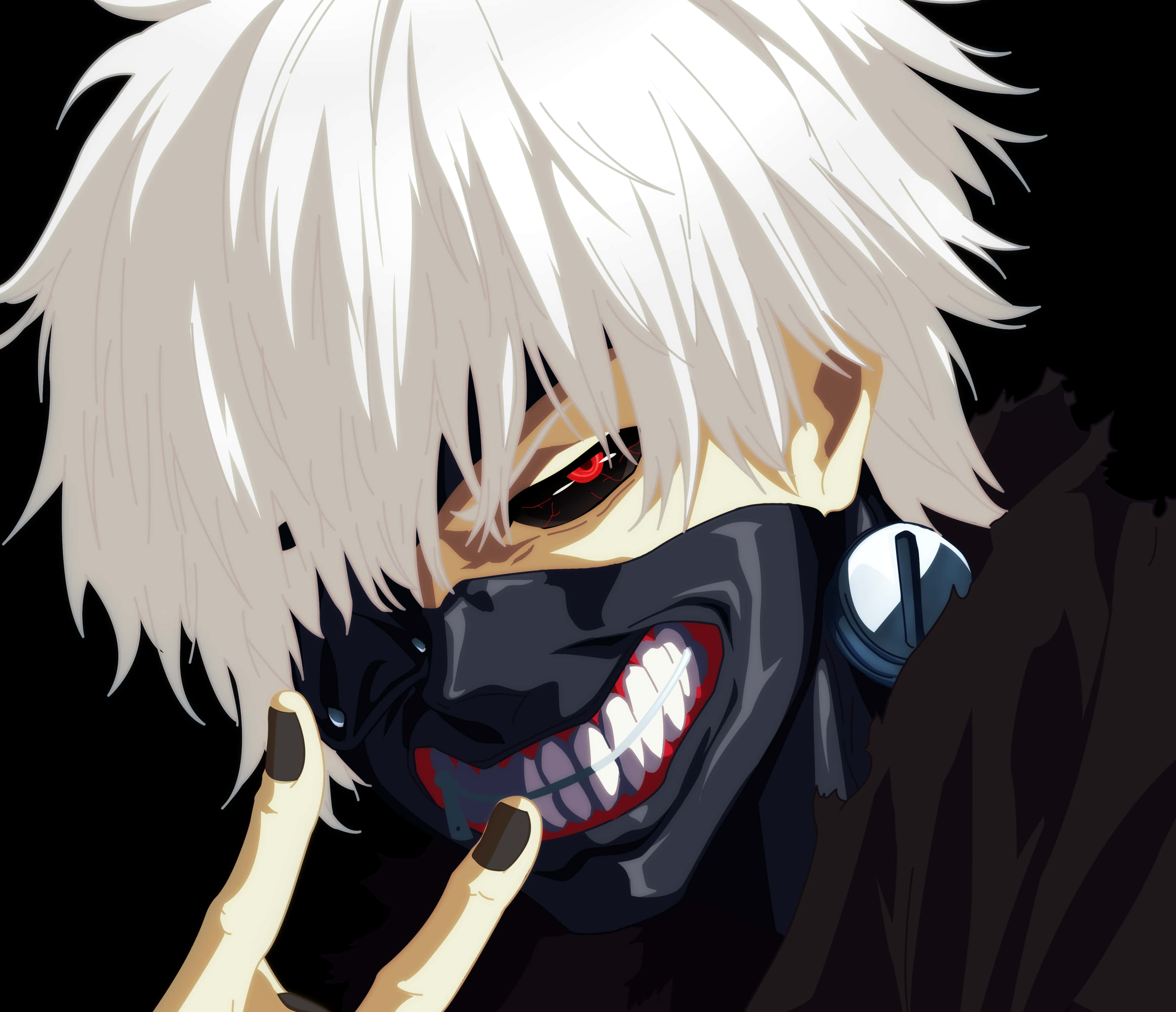 Vredesteken Kaneki PFP Muurpapier