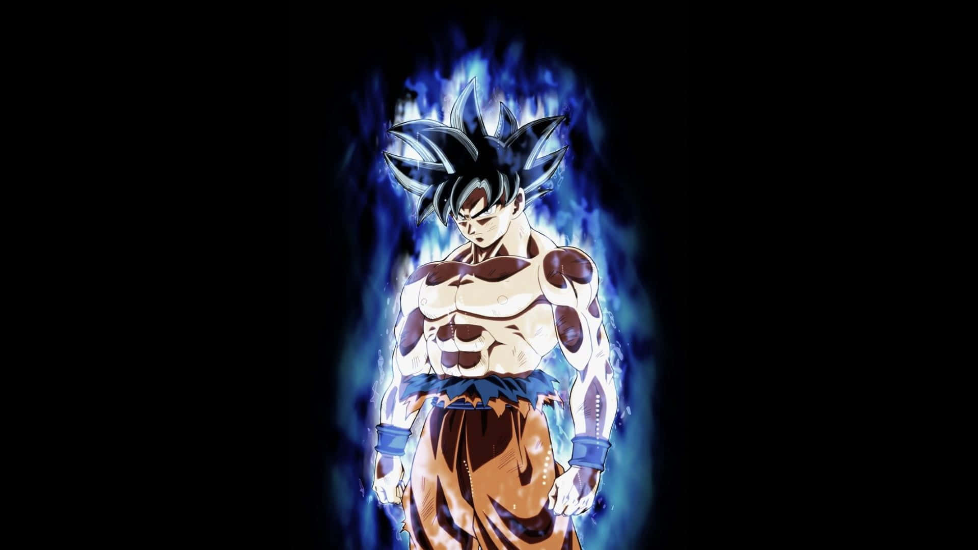 Vreesaanjaende Goku Black Ontketen in Dragon Ball Super Muurpapier