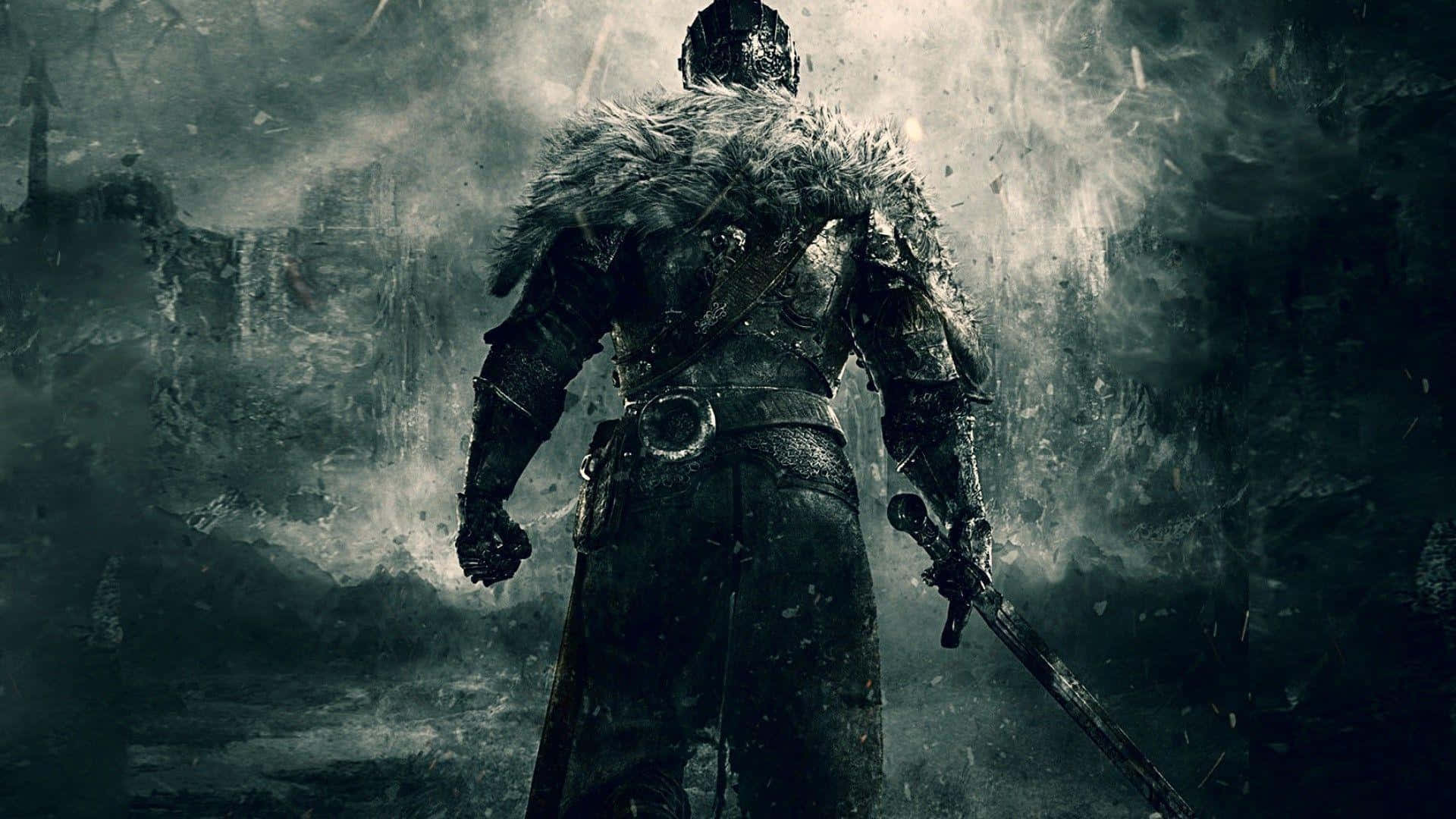 Waag jou in Dieptes van Meeslepende Uitdagings in Dark Souls Muurpapier