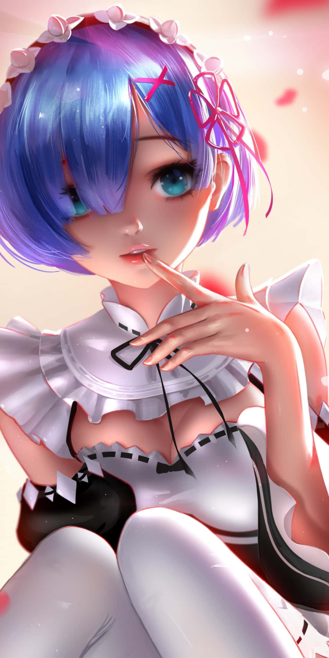 Warm Anime Rem Re:Zero Meid Muurpapier