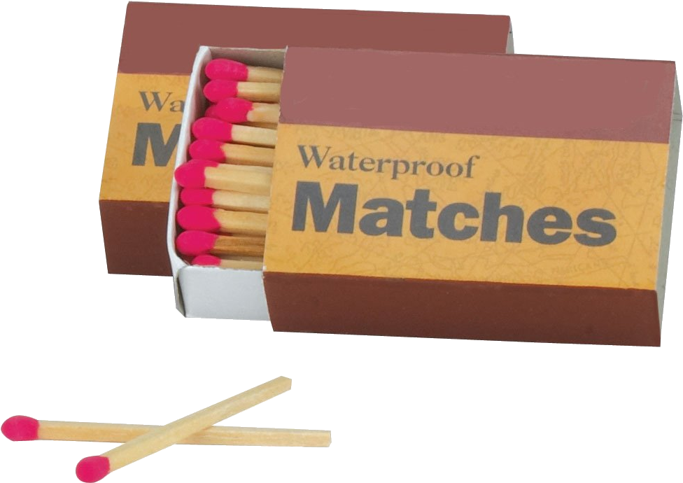 Waterdigte Vuurhoutjies Pak en Los Muurpapier