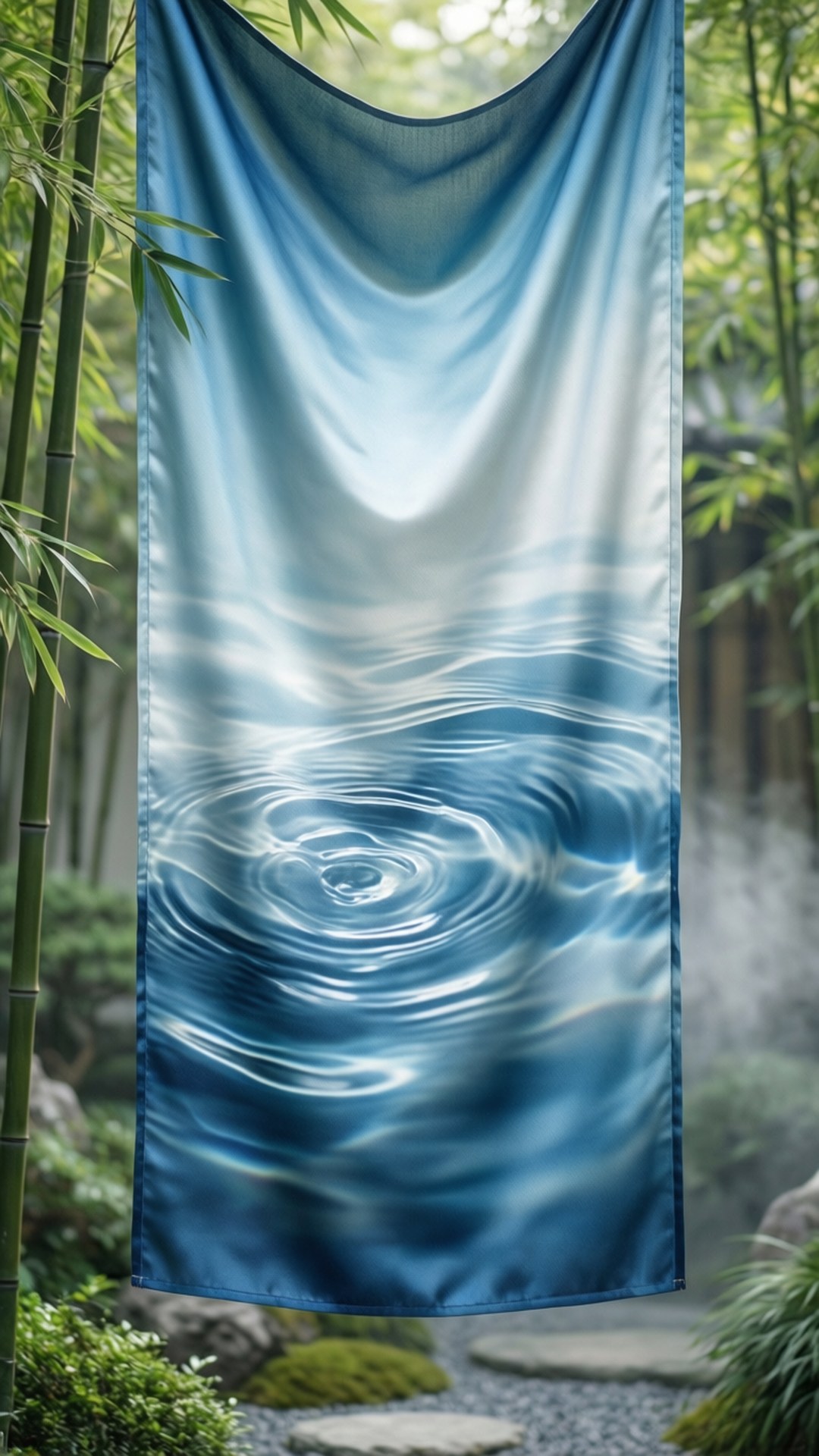 Waterrimpel Sy Muurpapier