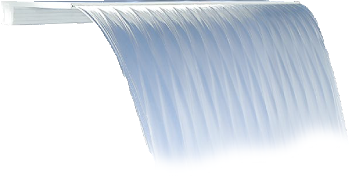 Waterval Rand met Kaskades Muurpapier