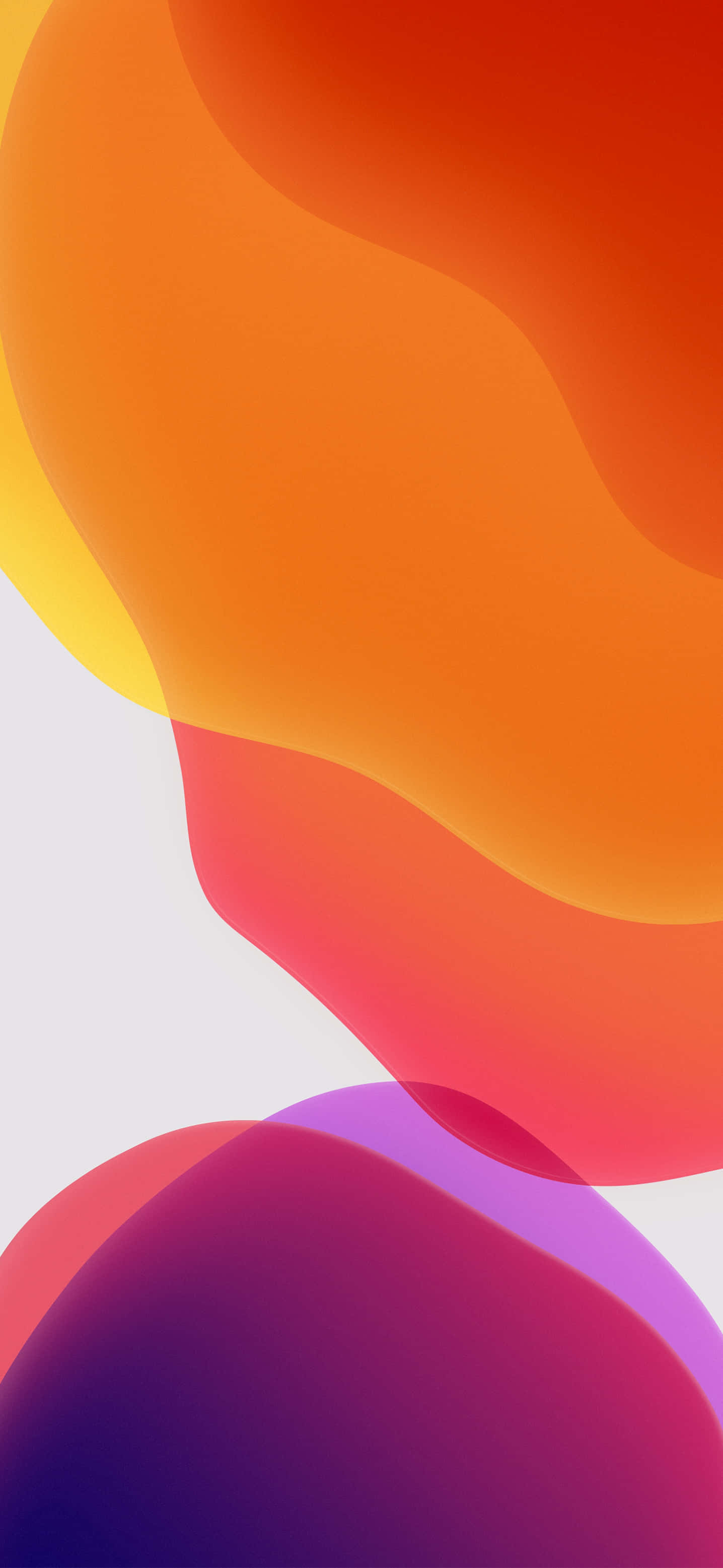 Wees Kreatief met Jou Kleurskema van Oranje en Groenblou Muurpapier