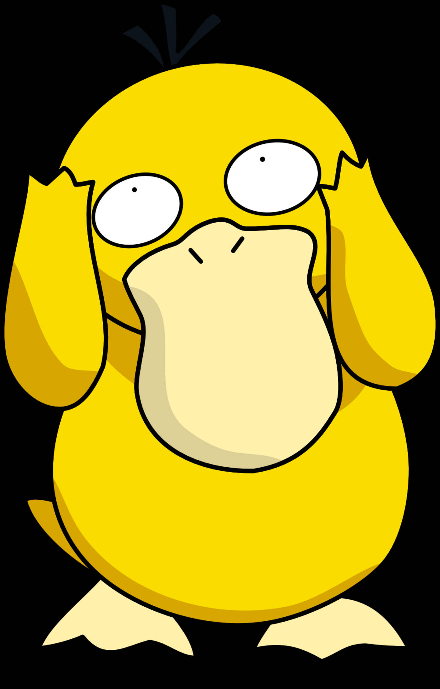 Wees so stouterig soos Psyduck! Muurpapier
